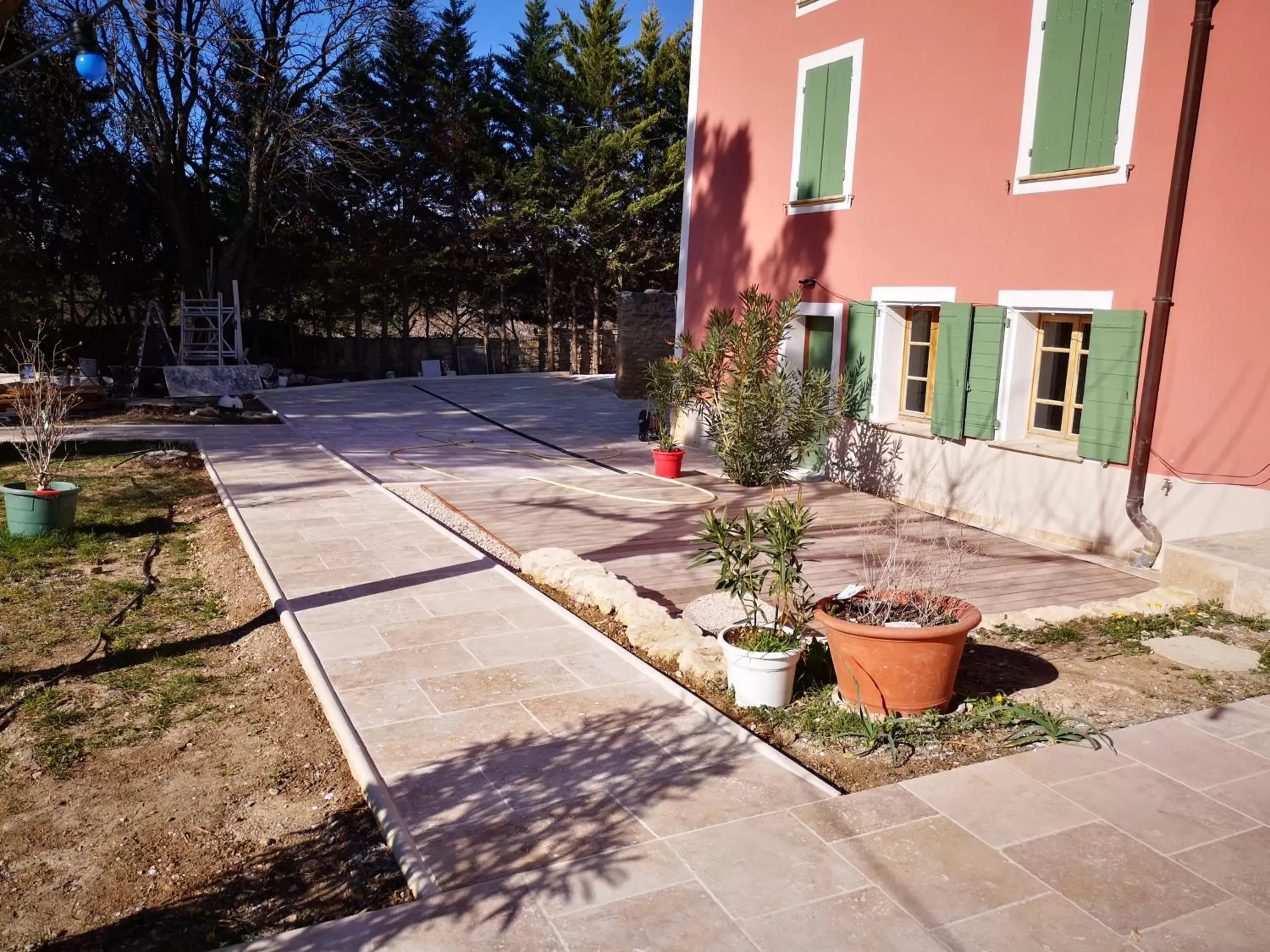 Garden in La Bastide du Limon