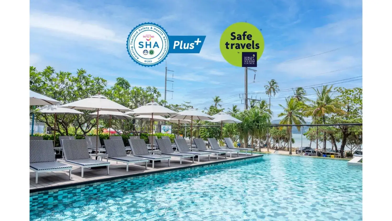 Swimming pool in The Nature Phuket - SHA Extra Plus