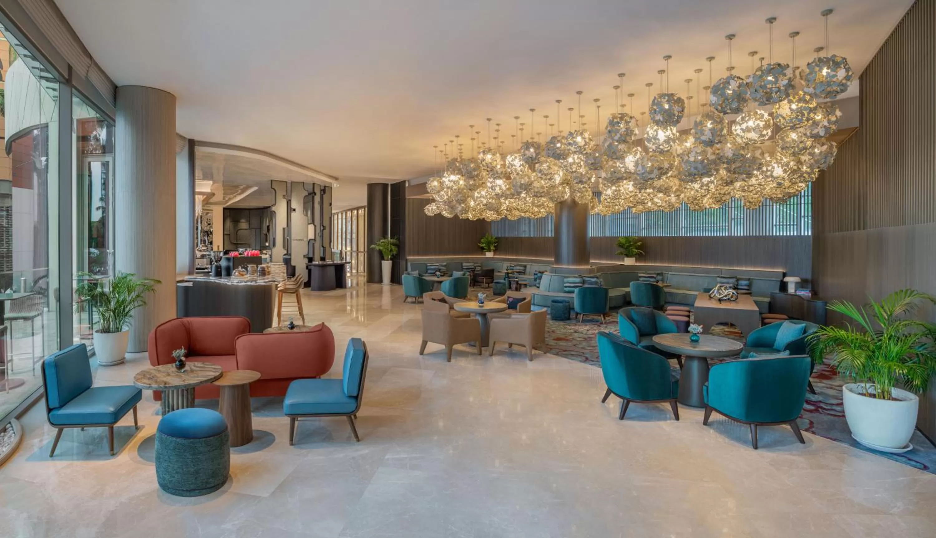 Lounge or bar in W Singapore - Sentosa Cove, Newly Renovated