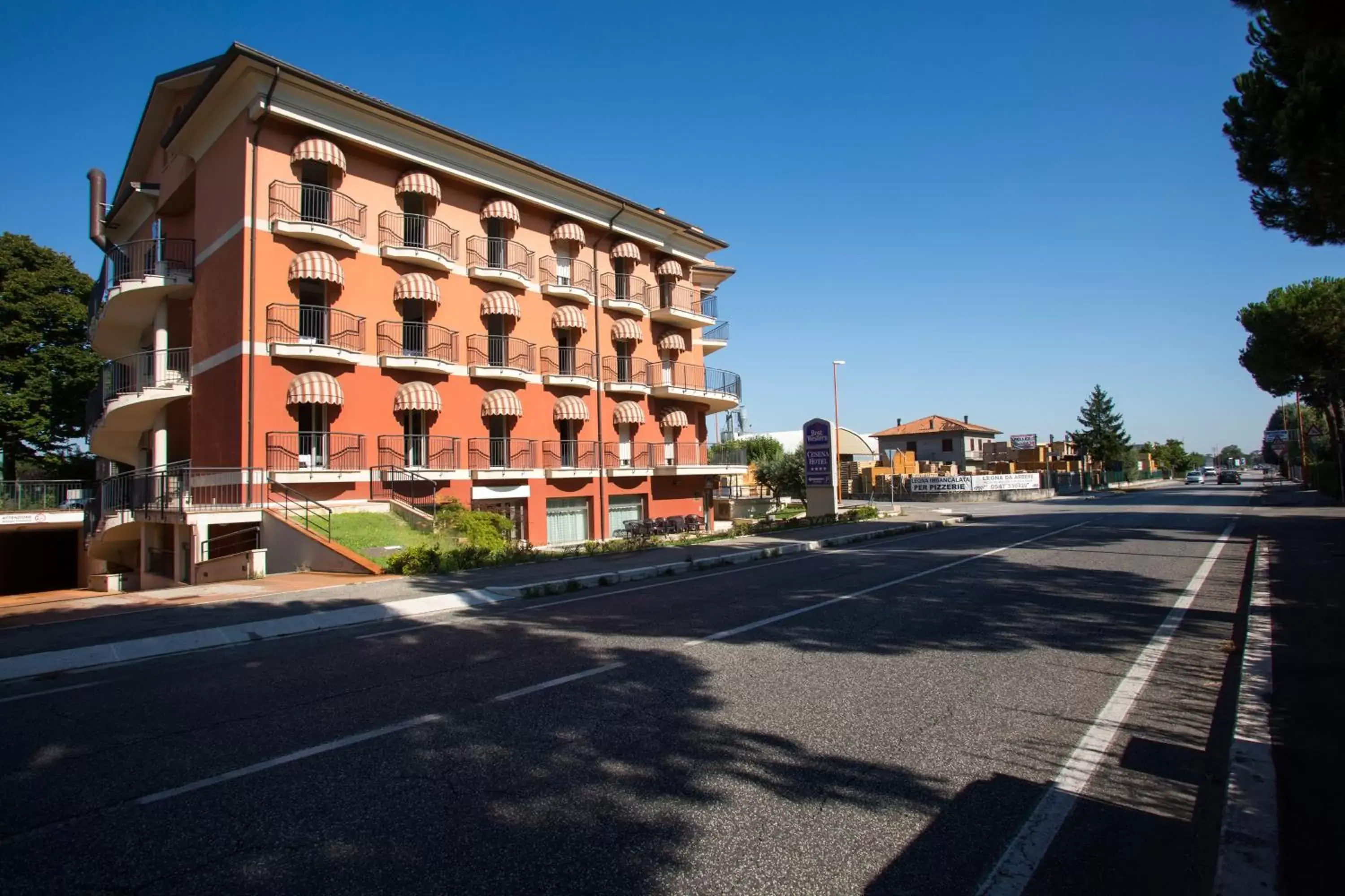 Street view, Property Building in Best Western Cesena Hotel