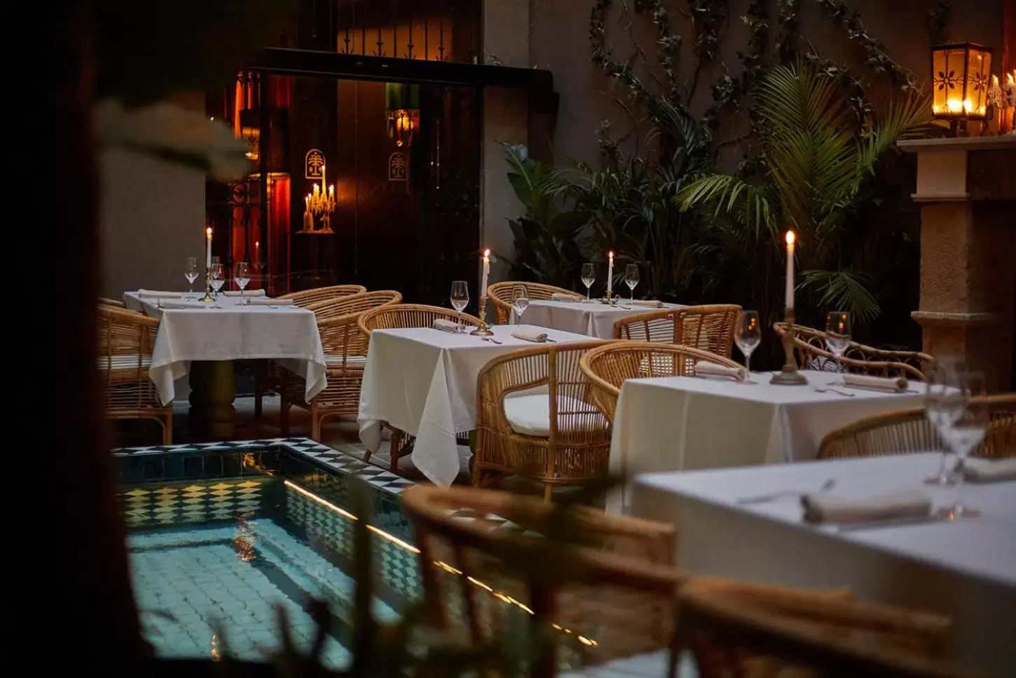 Patio, Restaurant/Places to Eat in Palma Riad - Adults Only