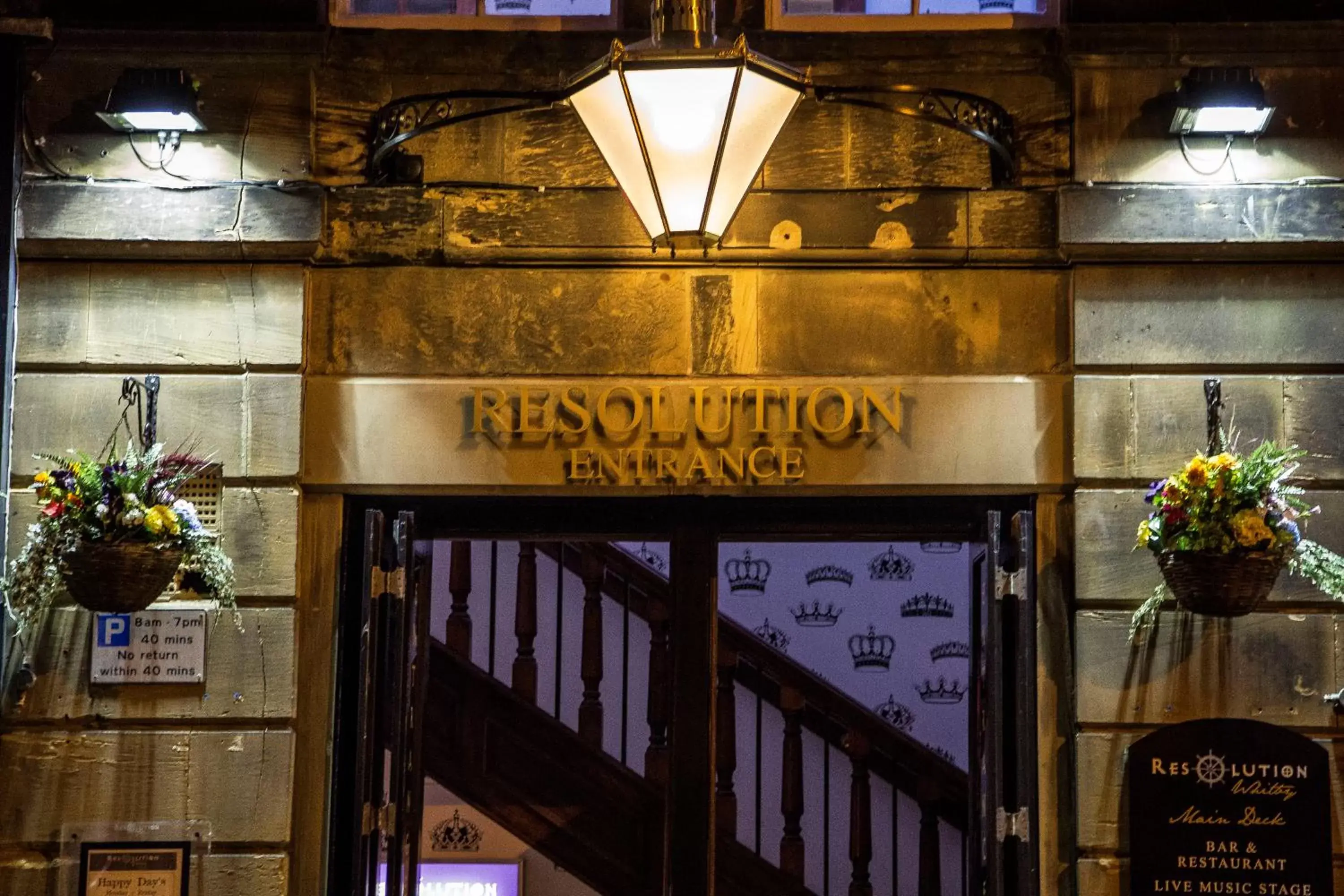 Facade/entrance in The Resolution Hotel