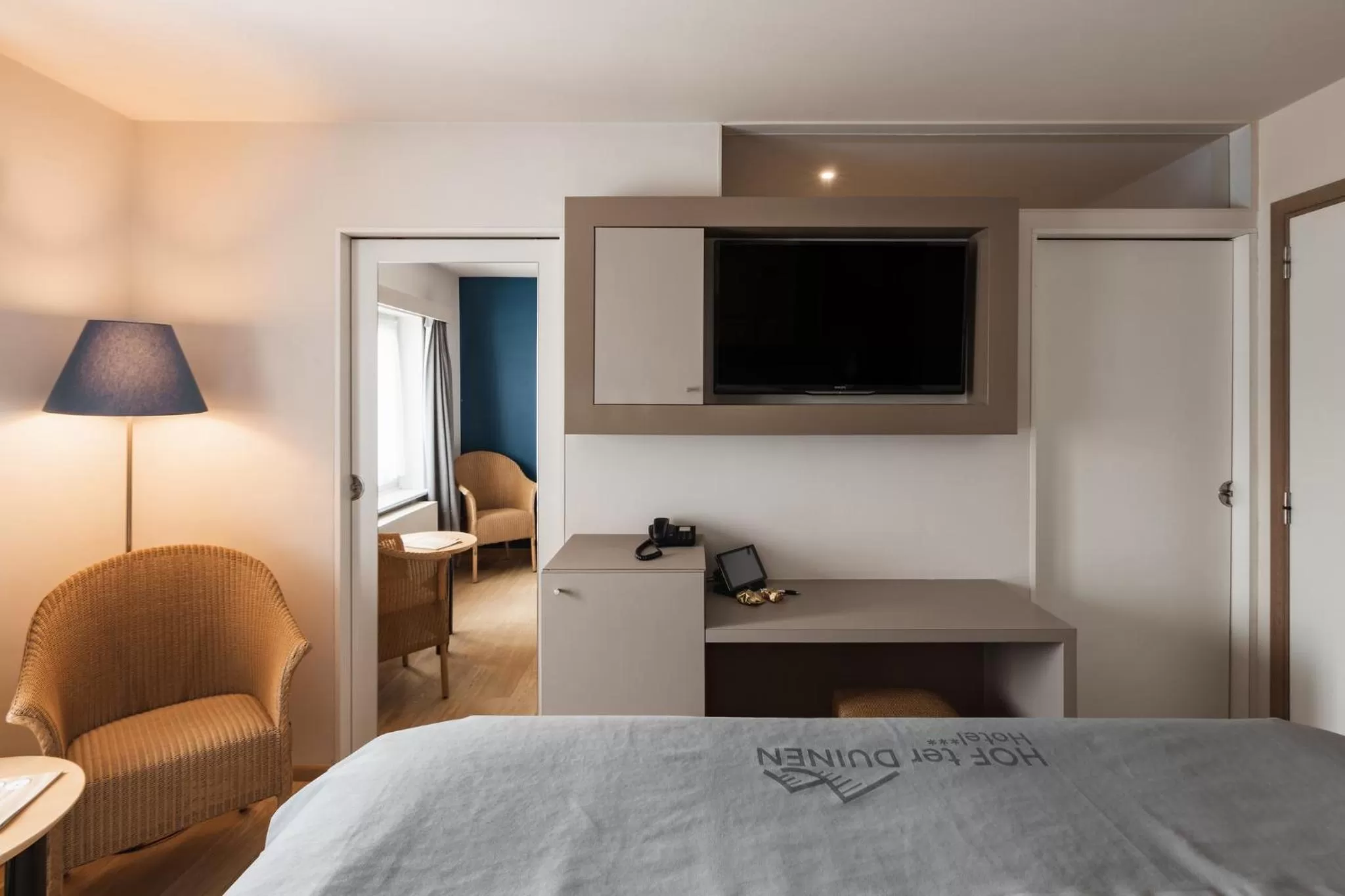 Bed in Boutique Hotel 'Hof ter Duinen'