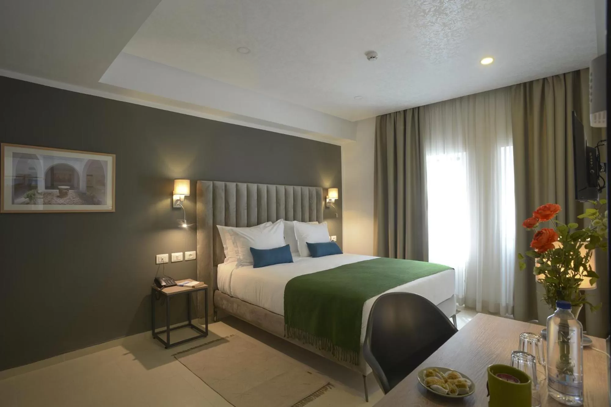 Photo of the whole room, Bed in MAIA HOTEL SUITES