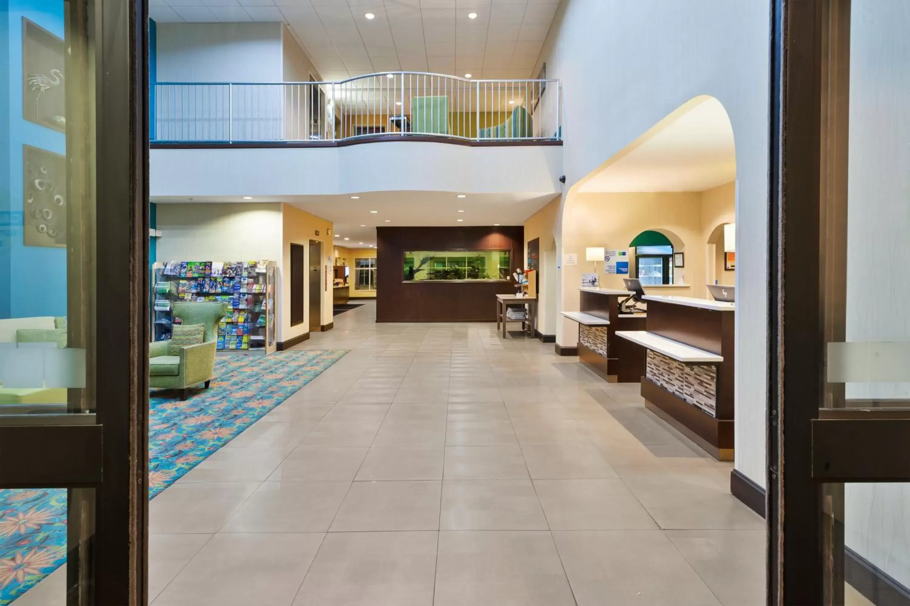 Property building, Lobby/Reception in Holiday Inn Express & Suites Southport - Oak Island Area, an IHG Hotel