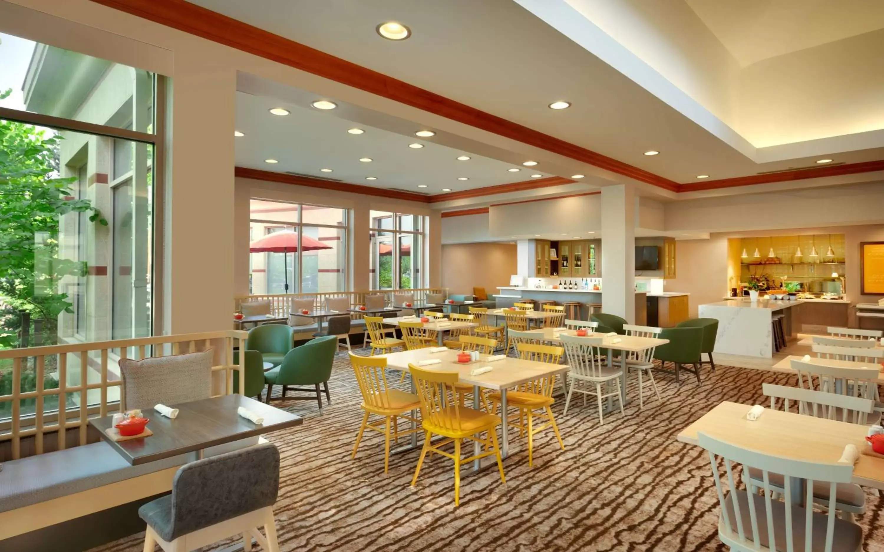 Dining area, Restaurant/Places to Eat in Hilton Garden Inn Salt Lake City/Sandy