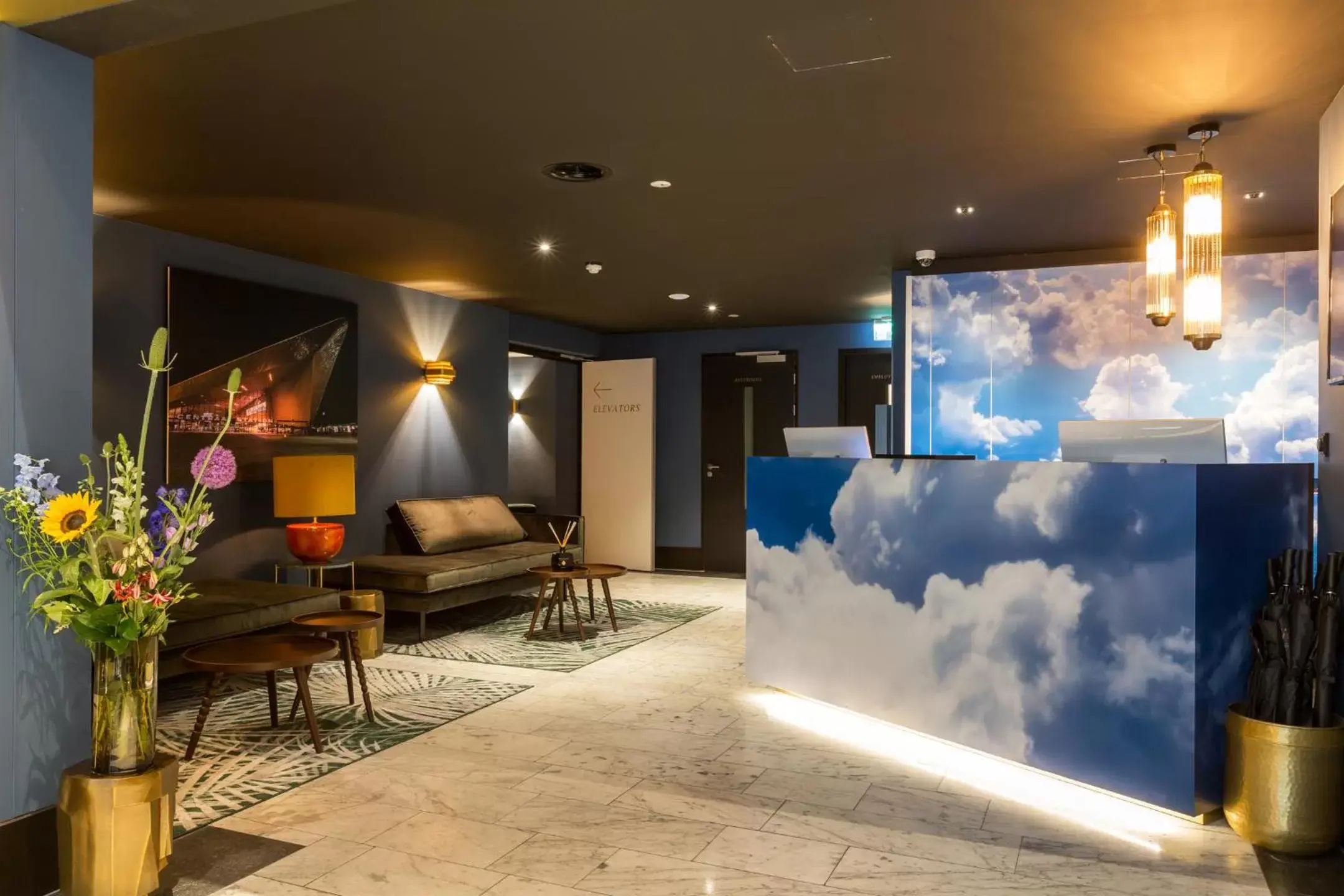 Lobby or reception in The James Rotterdam Lobby or reception in The James Rotterdam