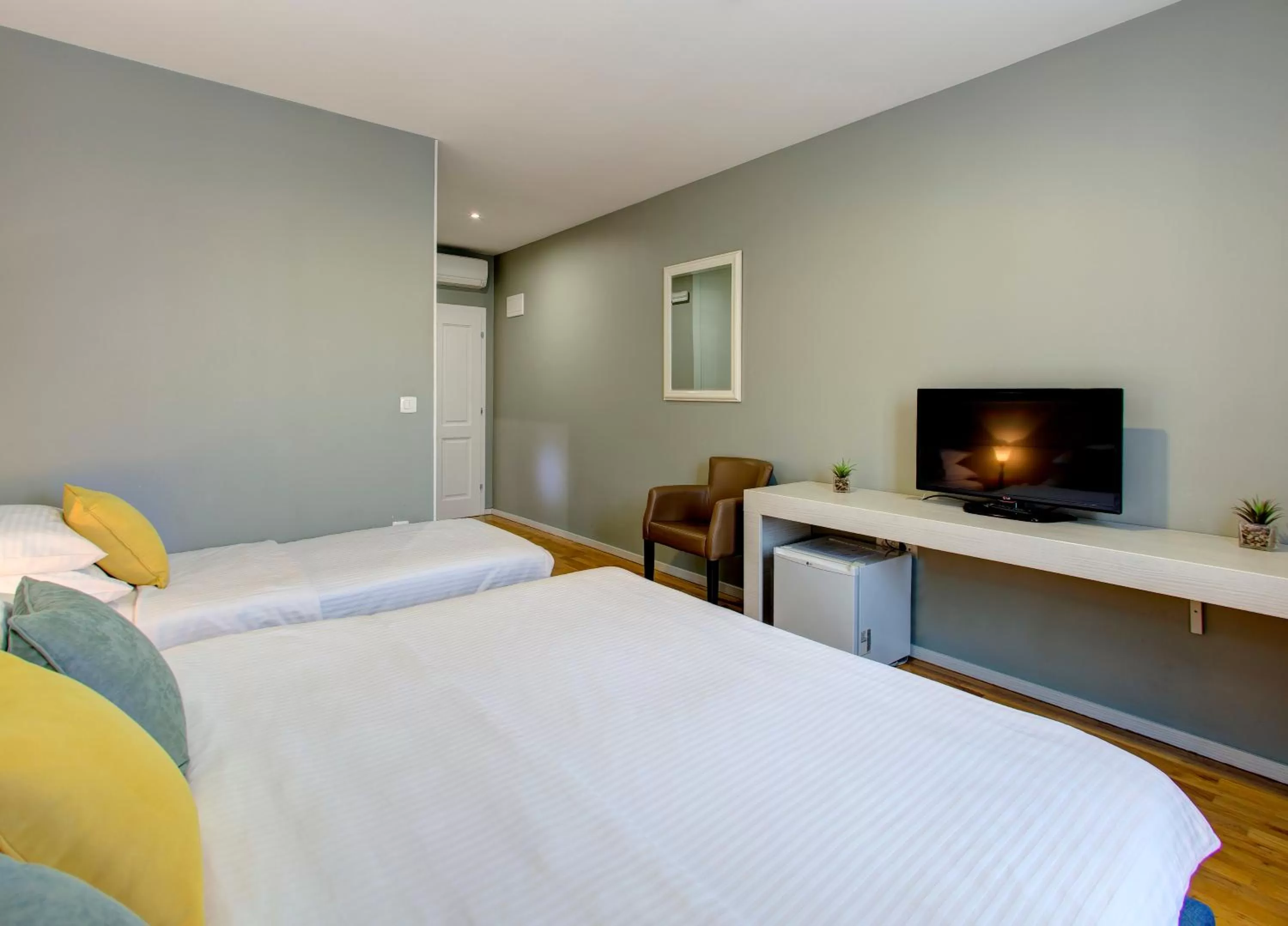 Bed in Hotel Villa Milas