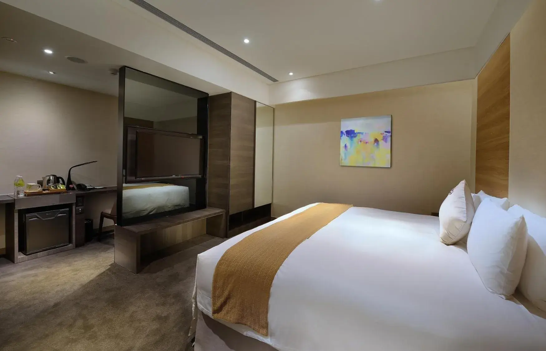 Bed in Park City Hotel - Hualien Vacation