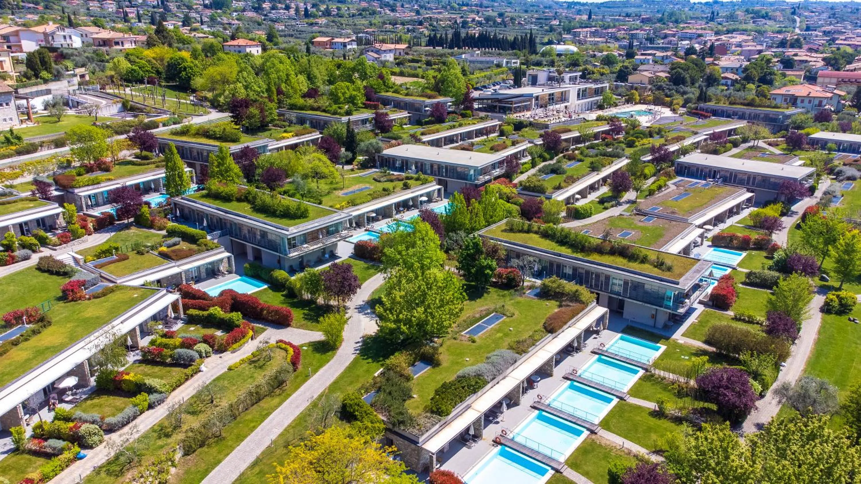 Bird's eye view in Parc Hotel Germano Suites & Apartments