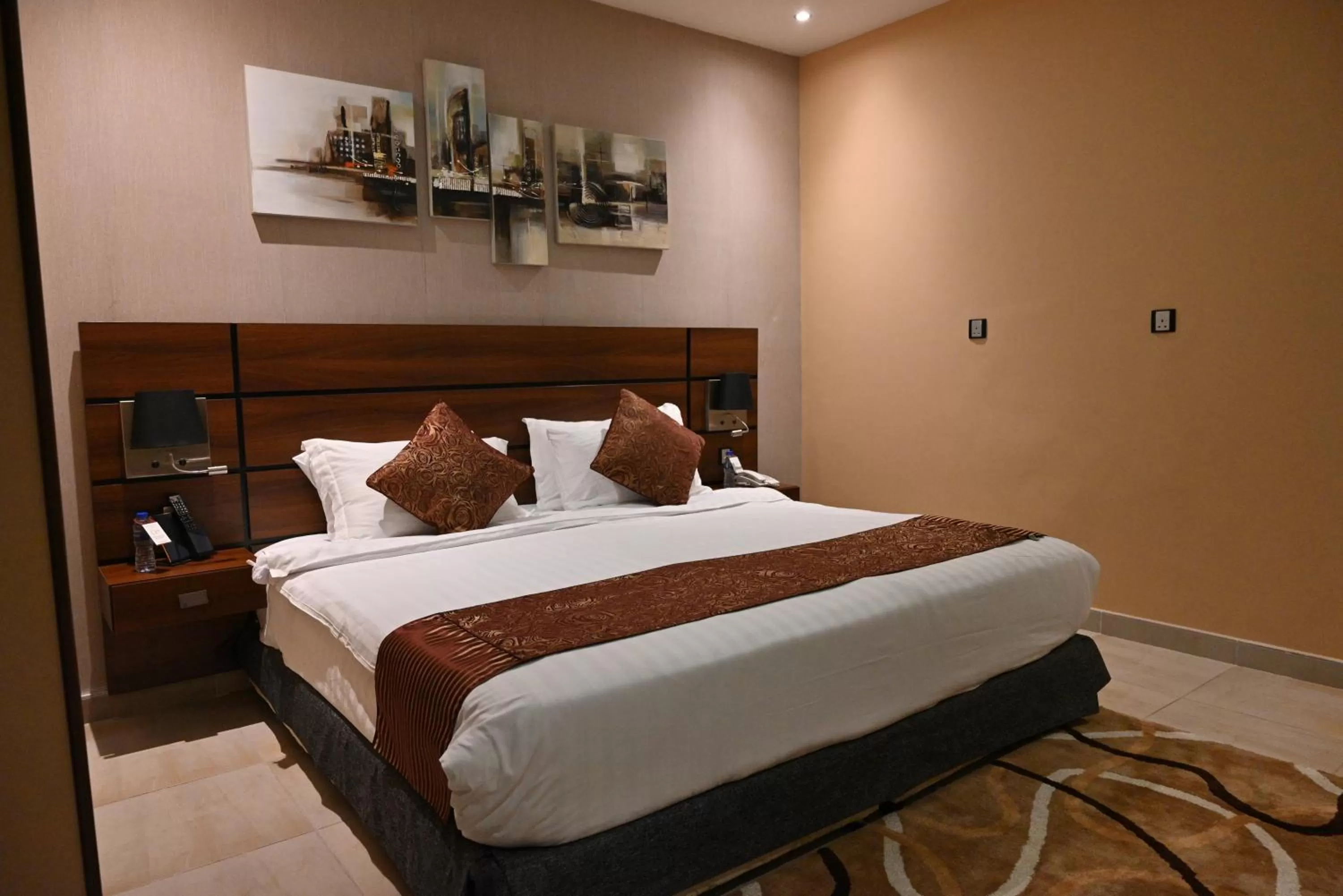 Bed in Q Suites Jeddah by EWA - Managed by HMH