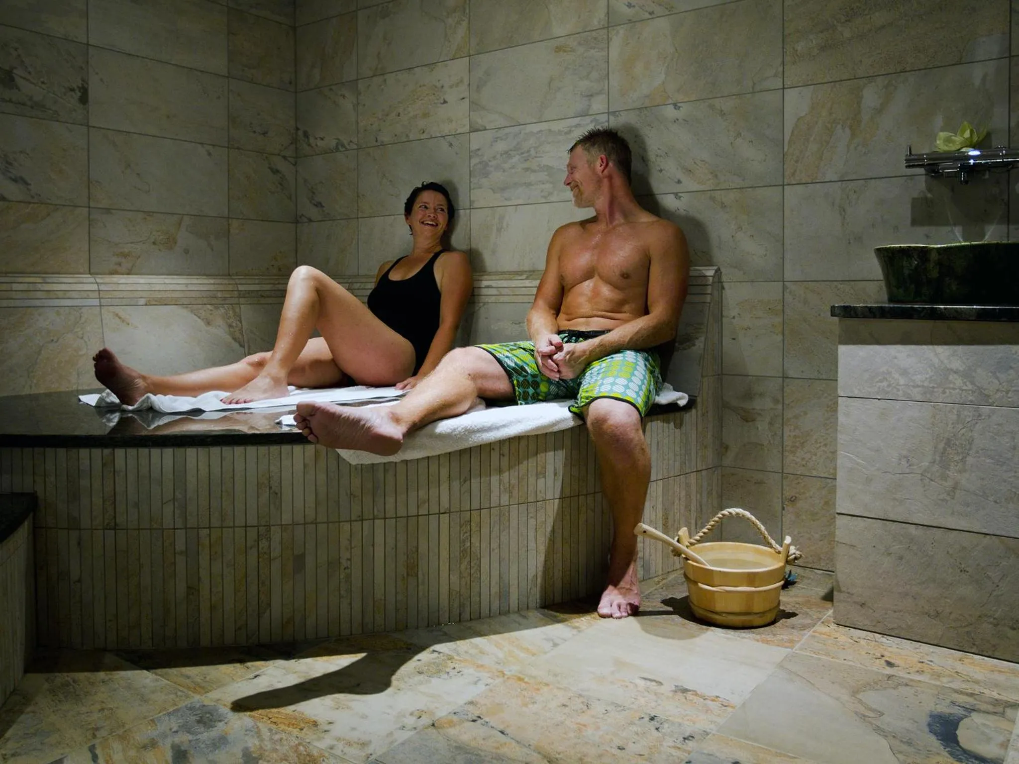 Sauna in Arken Hotel & Art Garden Spa