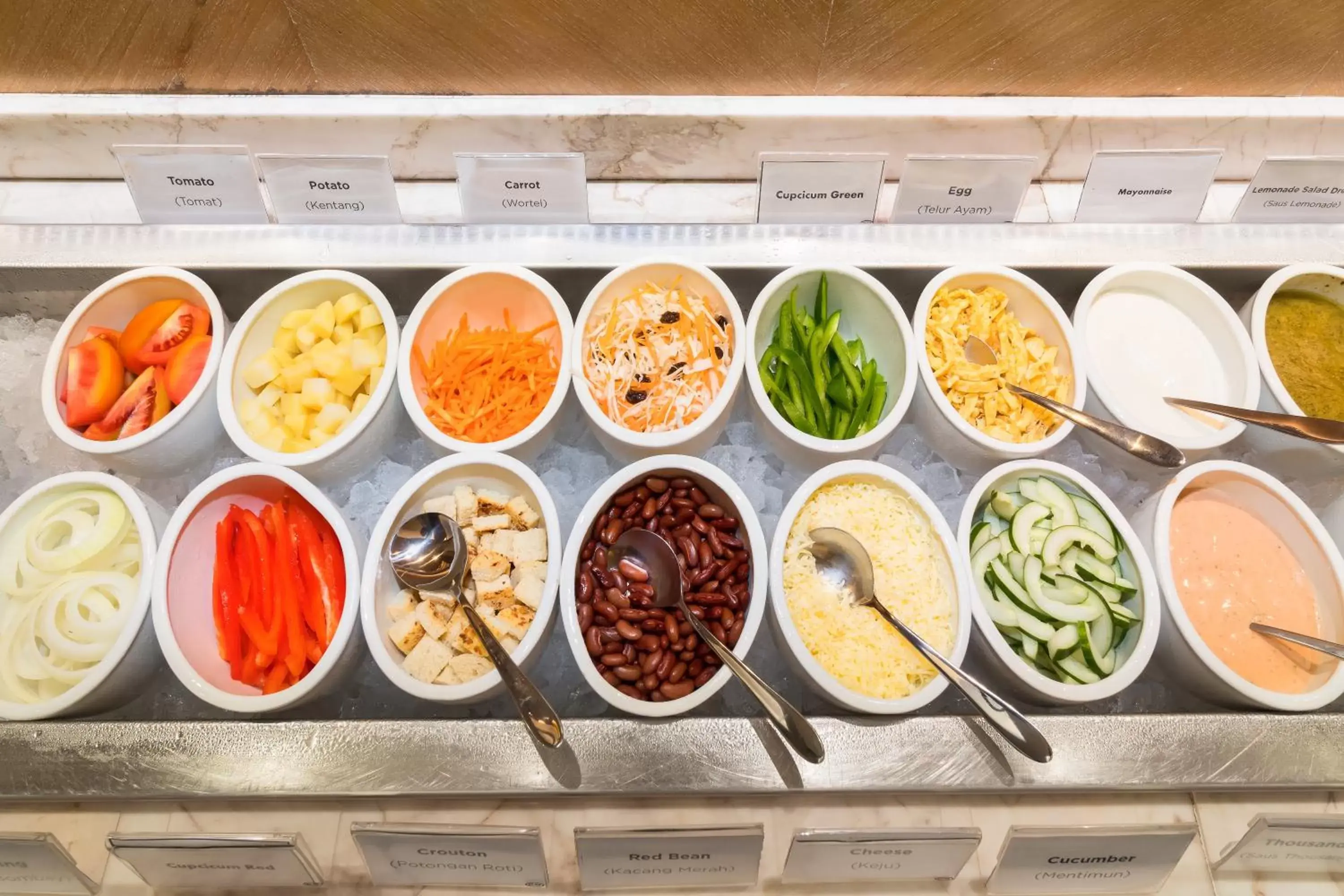 Food close-up in Kuta Beach Hotel