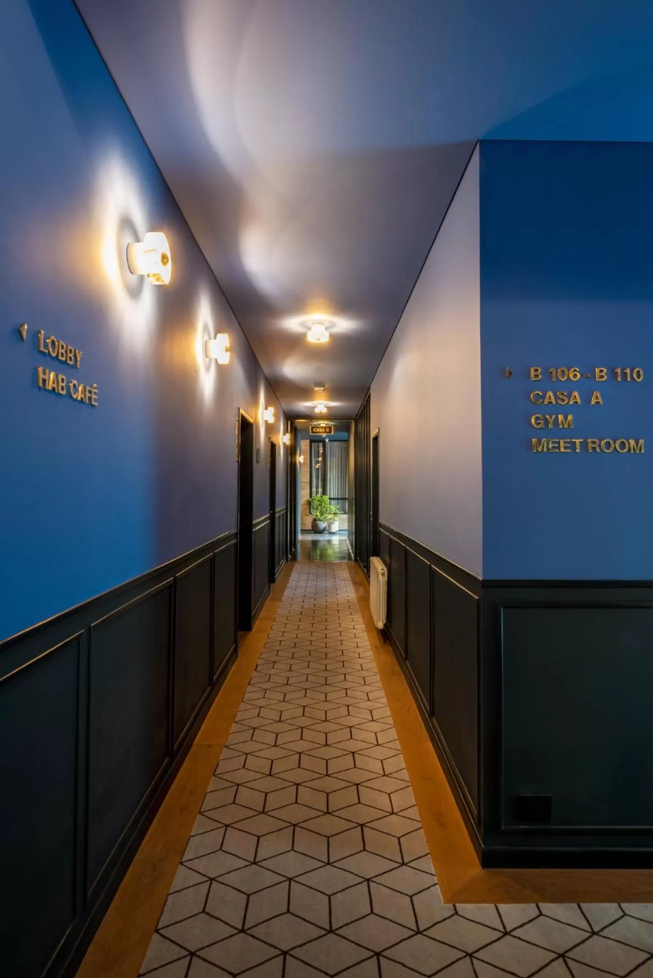 Decorative detail in HAB Hotel Bogotá