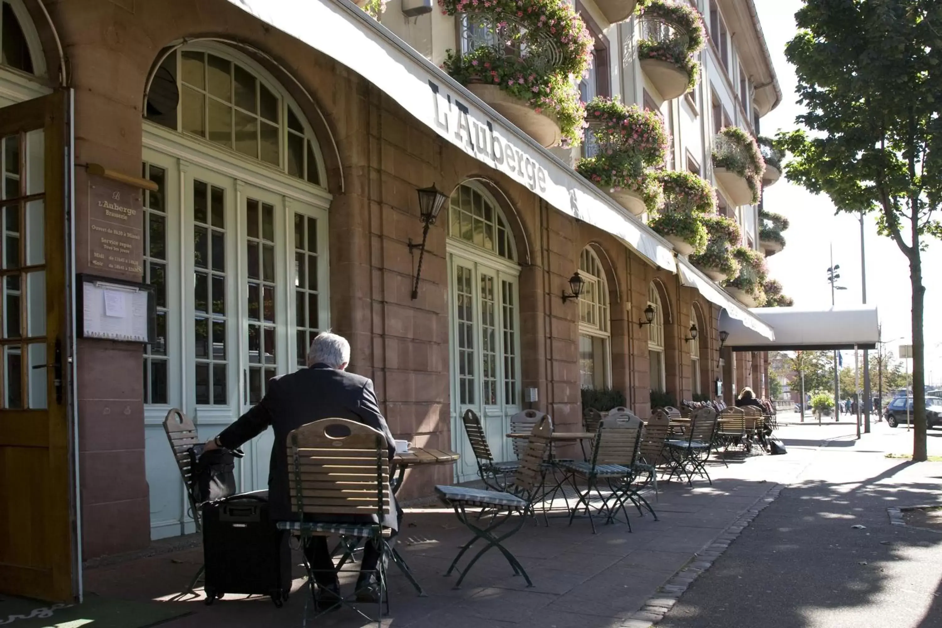 Balcony/Terrace in Grand Hôtel Bristol