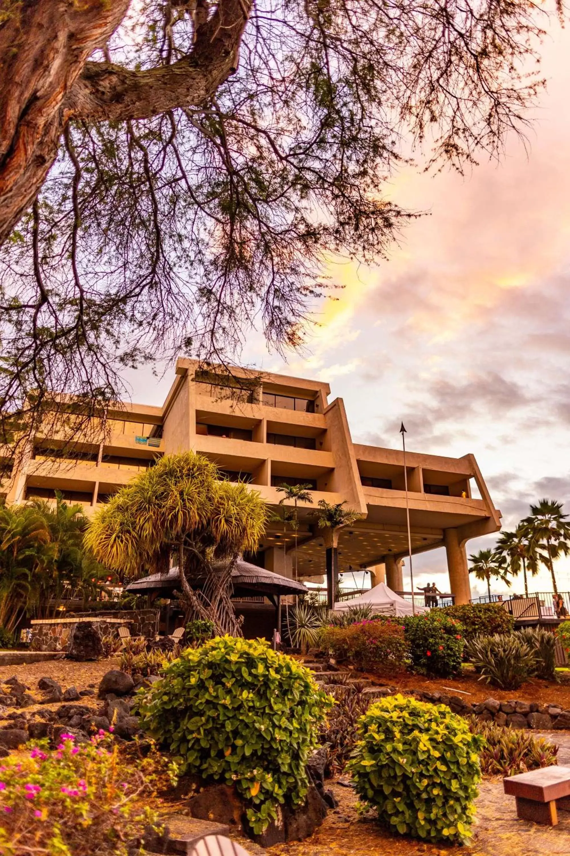 Property Building in Outrigger Kona Resort and Spa