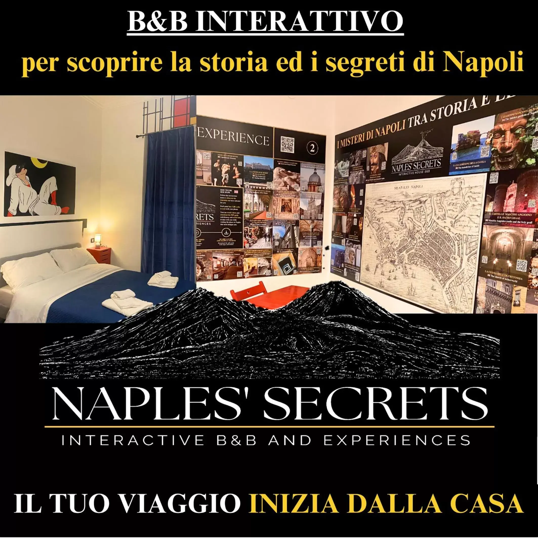 Property logo or sign in casa interattiva Naples'Secrets