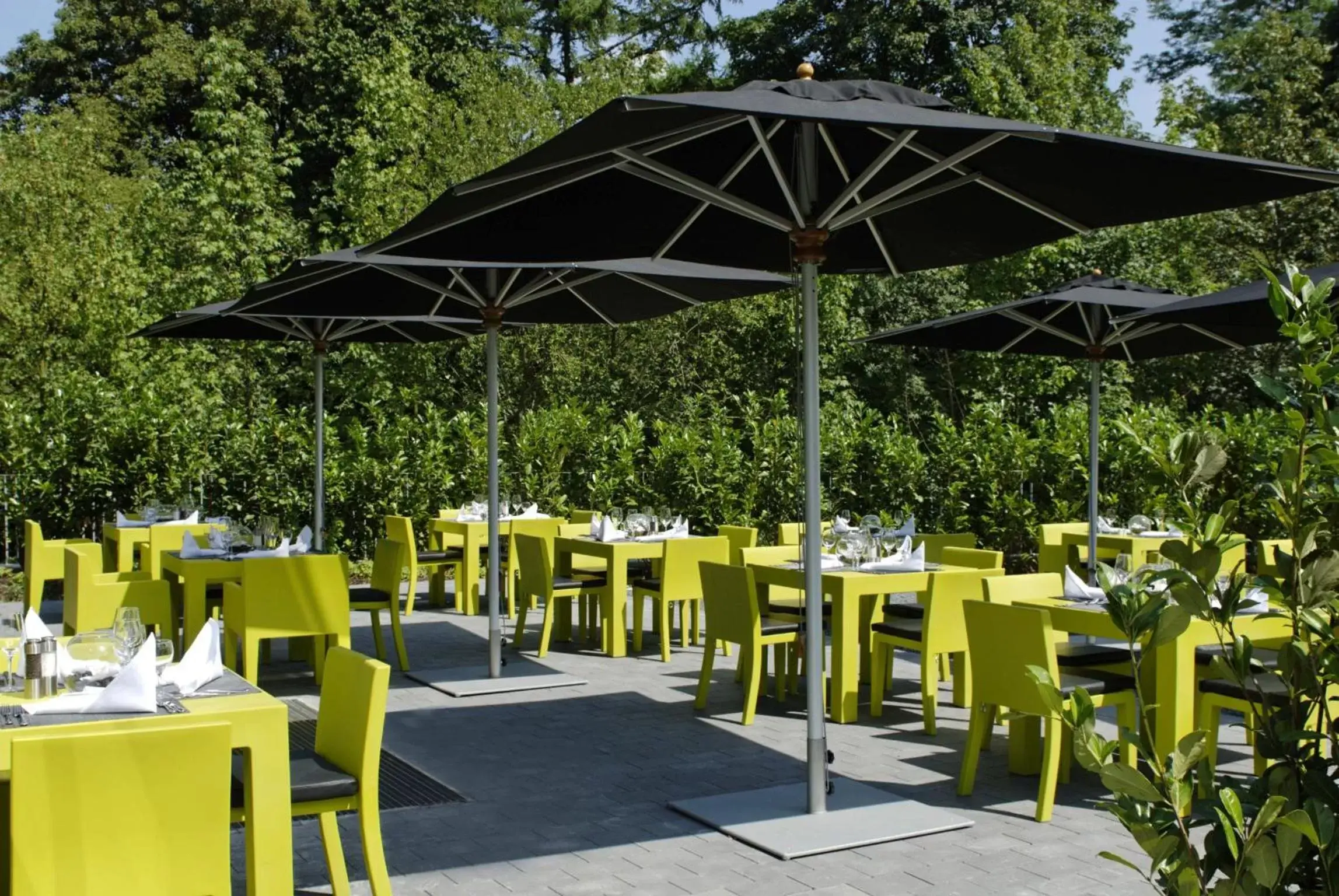 Patio, Restaurant/Places to Eat in Atlantic Congress Hotel Essen