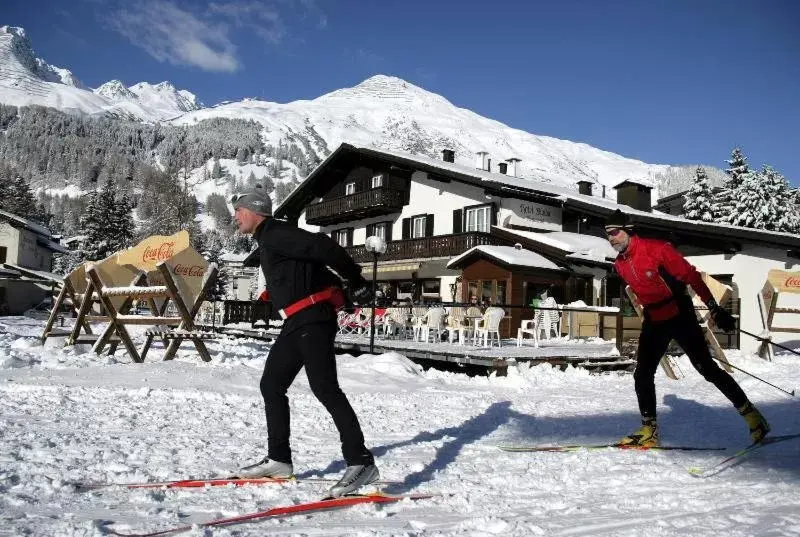 Winter in Hotel Bünda Davos