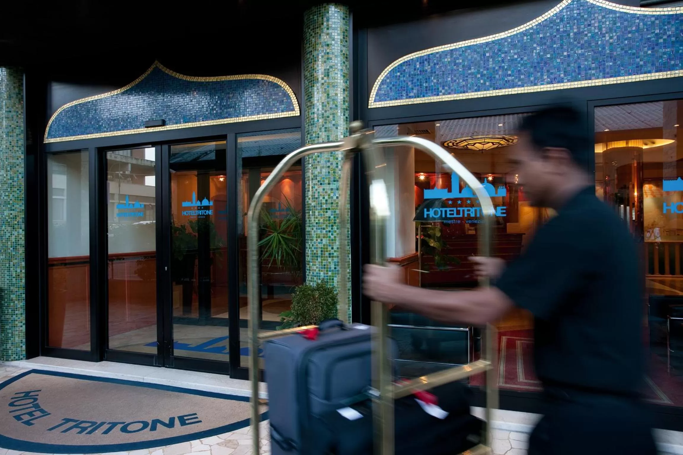 Staff in Best Western Hotel Tritone