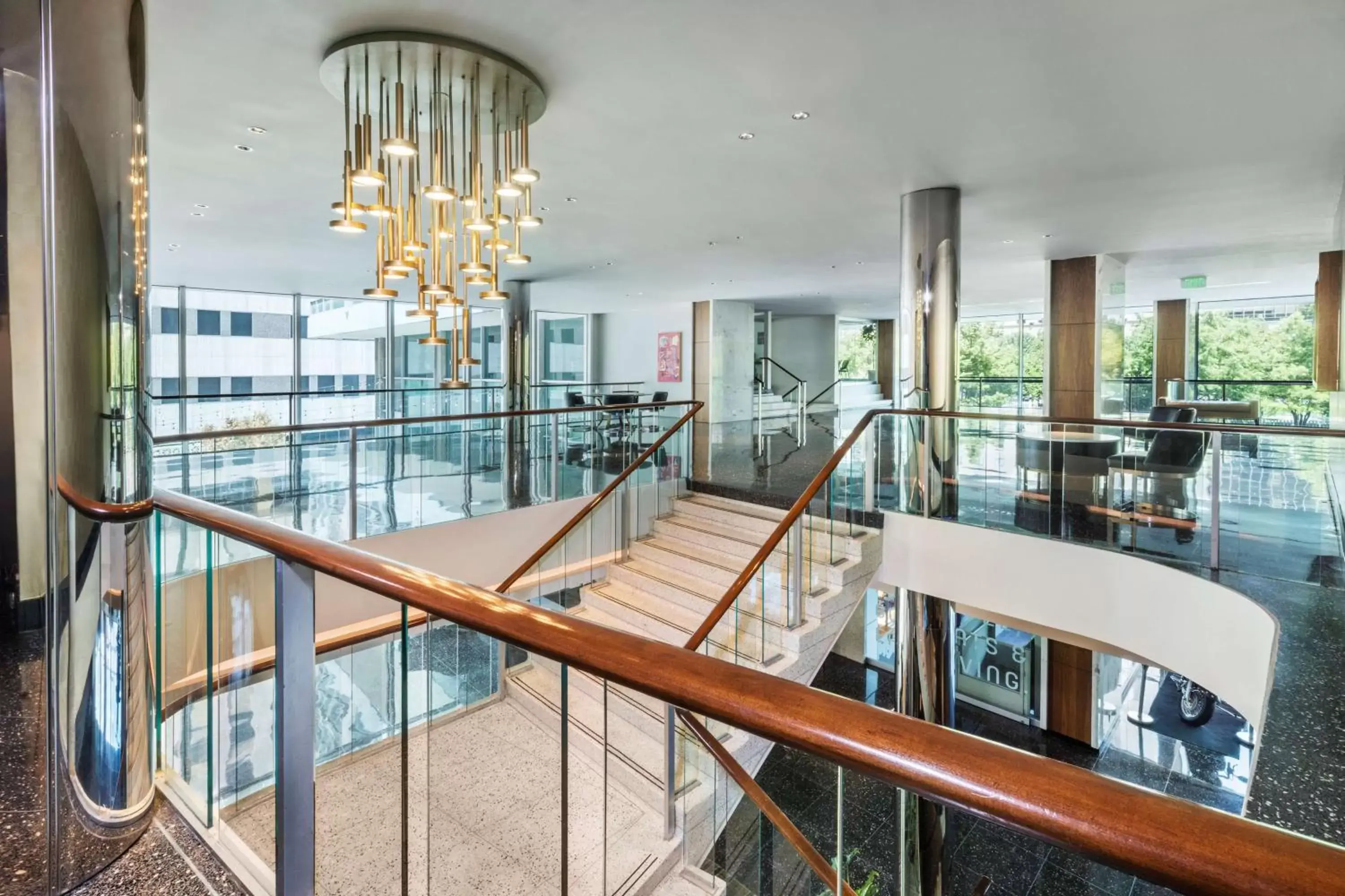 Lobby or reception in The Statler Dallas, Curio Collection By Hilton Lobby or reception in The Statler Dallas, Curio Collection By Hilton