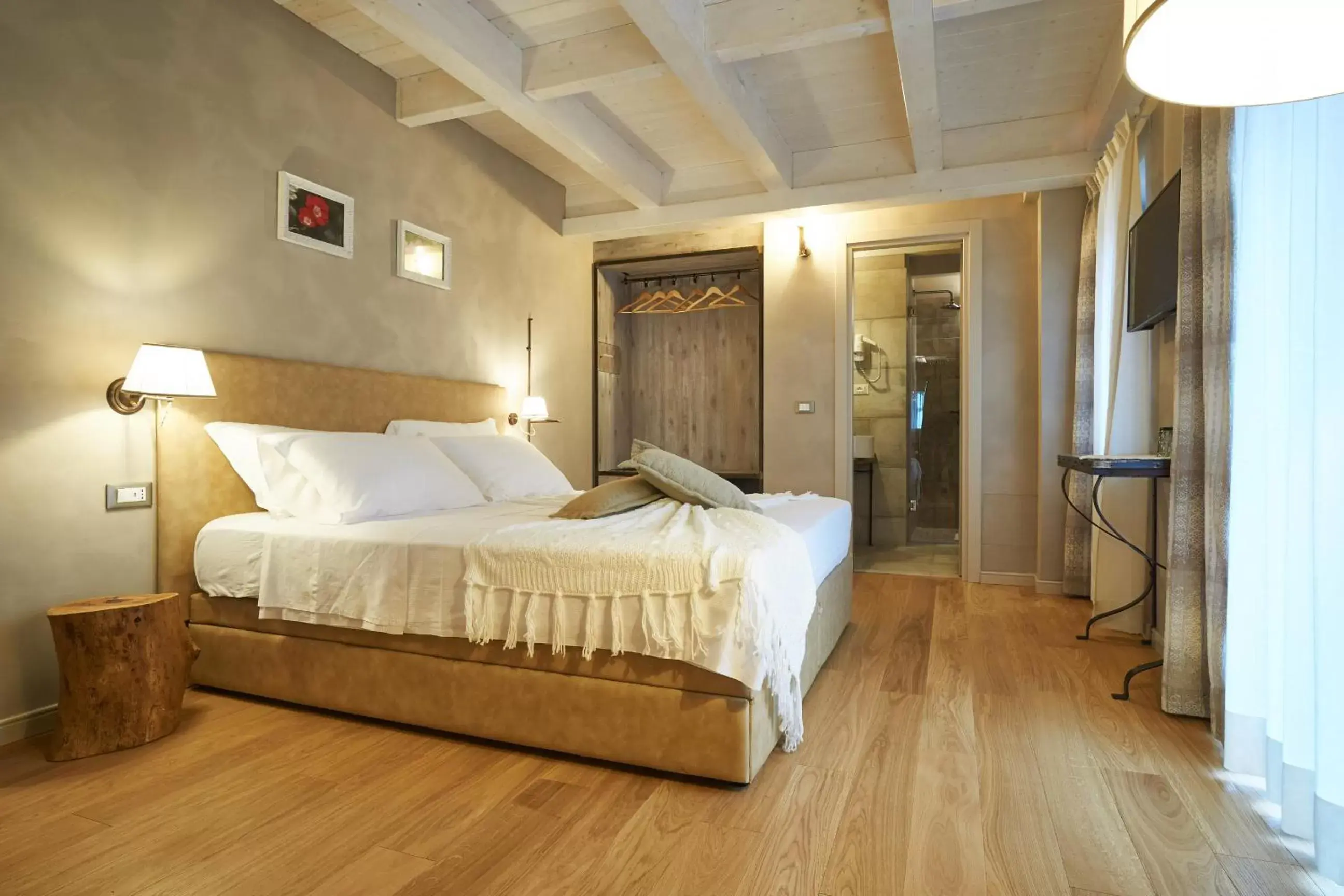 Bed in Relais Villa Miraglia