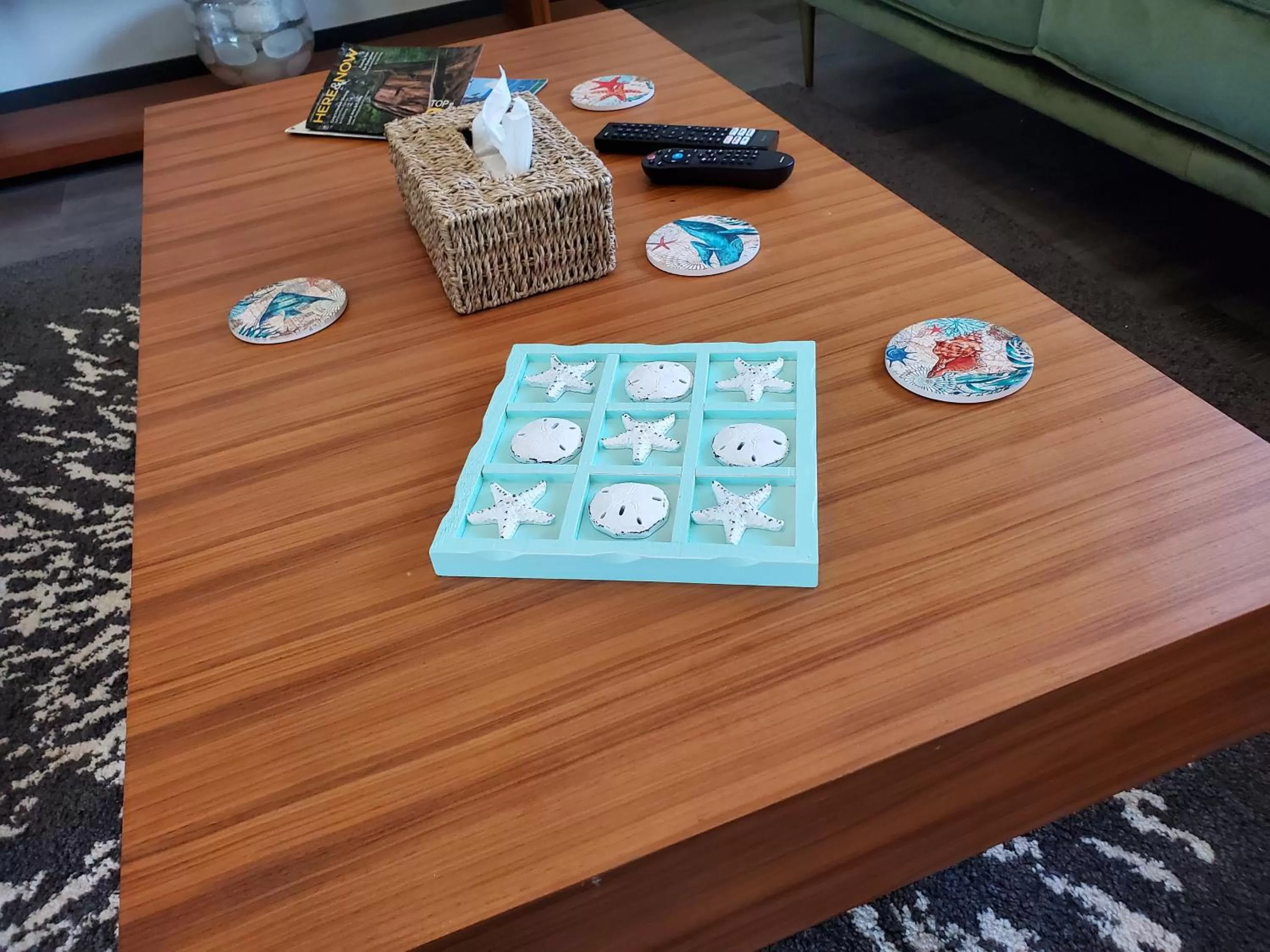 Living room in Moonstone Beach Motel