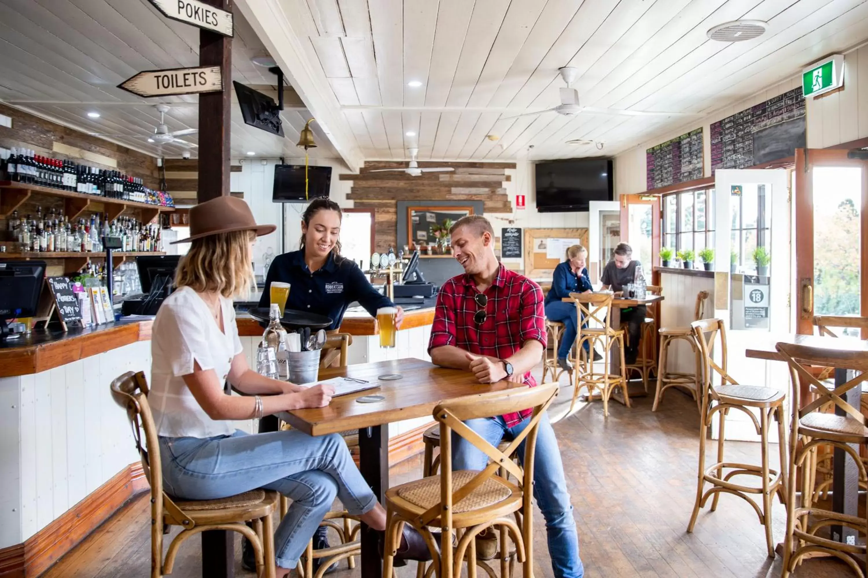 Staff in Robertson Public House and Kitchen