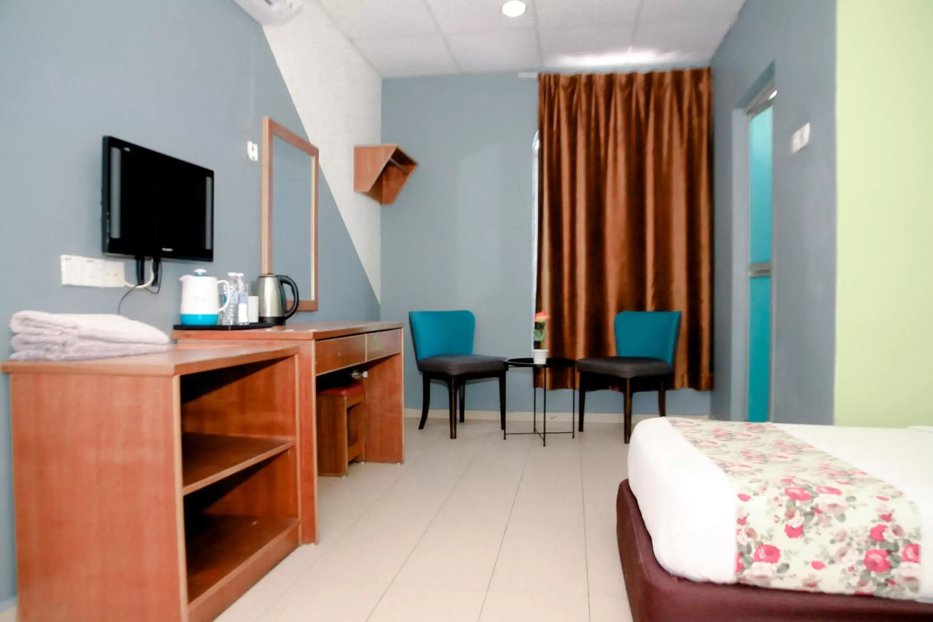 Bed in HOTEL D VIEW MERSING Bed in HOTEL D VIEW MERSING