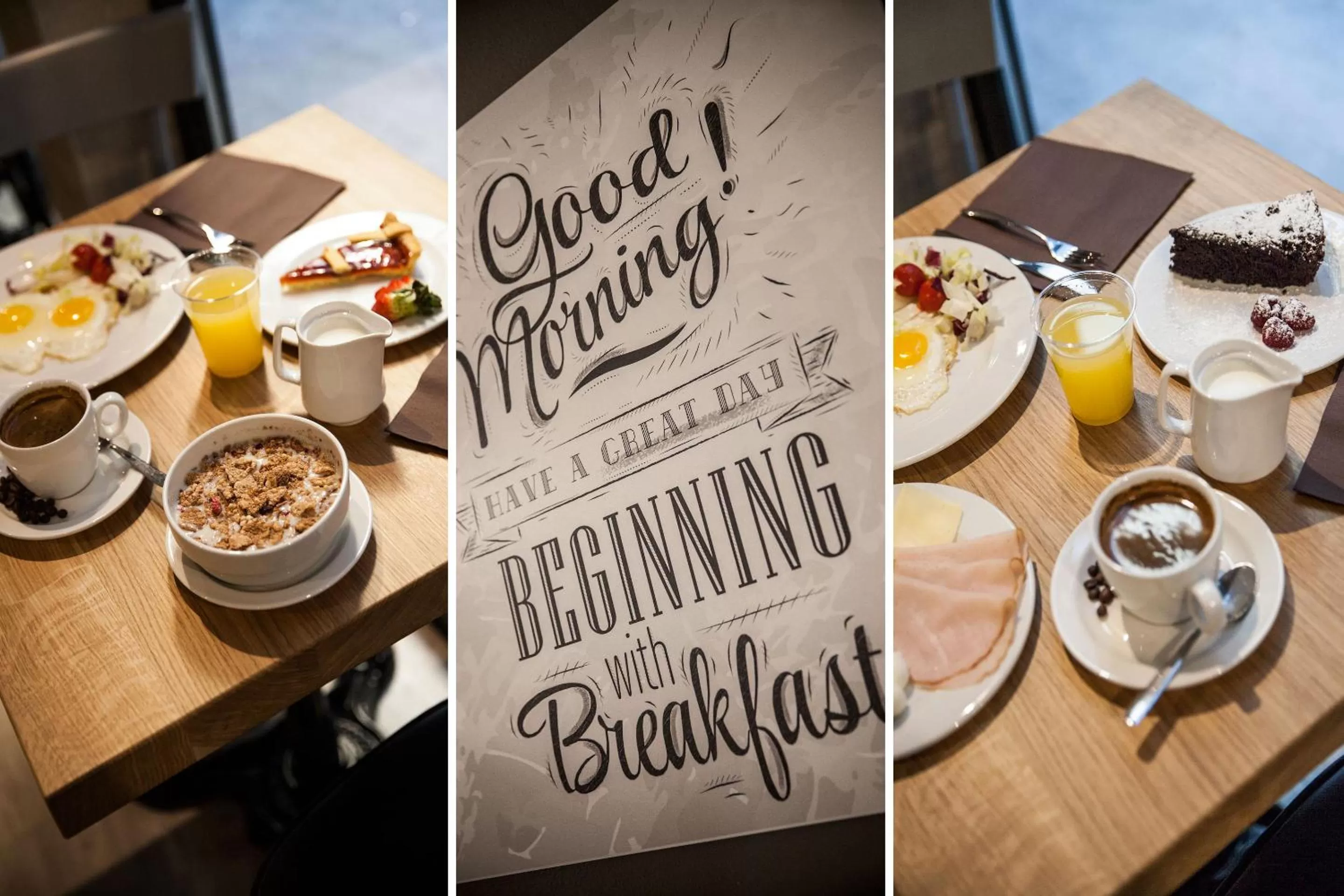 Buffet breakfast in Spice Hotel Milano