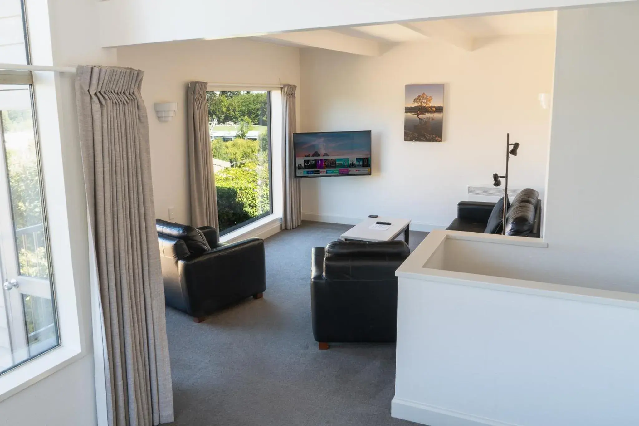 Living room in Turner Heights Townhouses