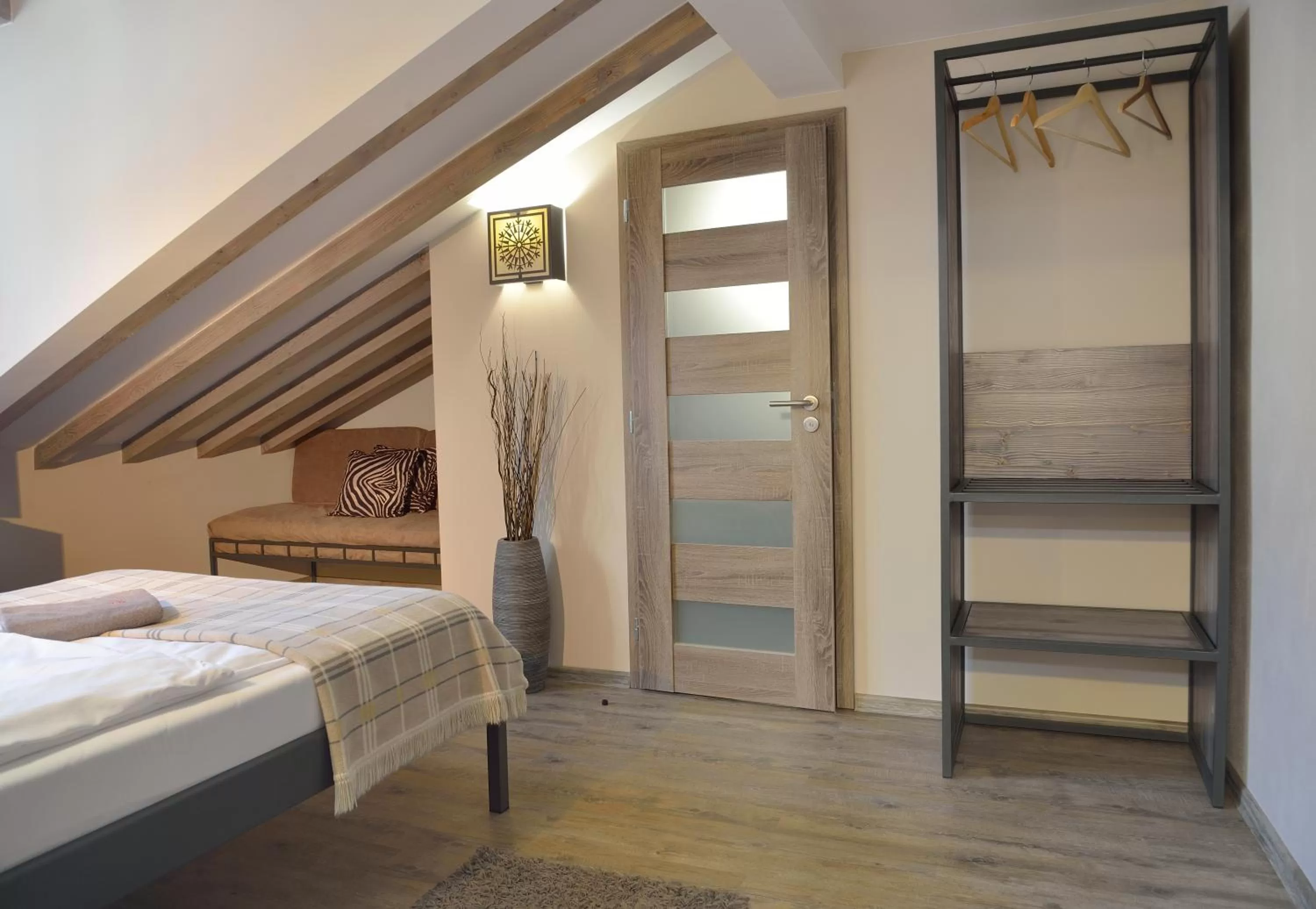 Bed in Hotel Via Ironia