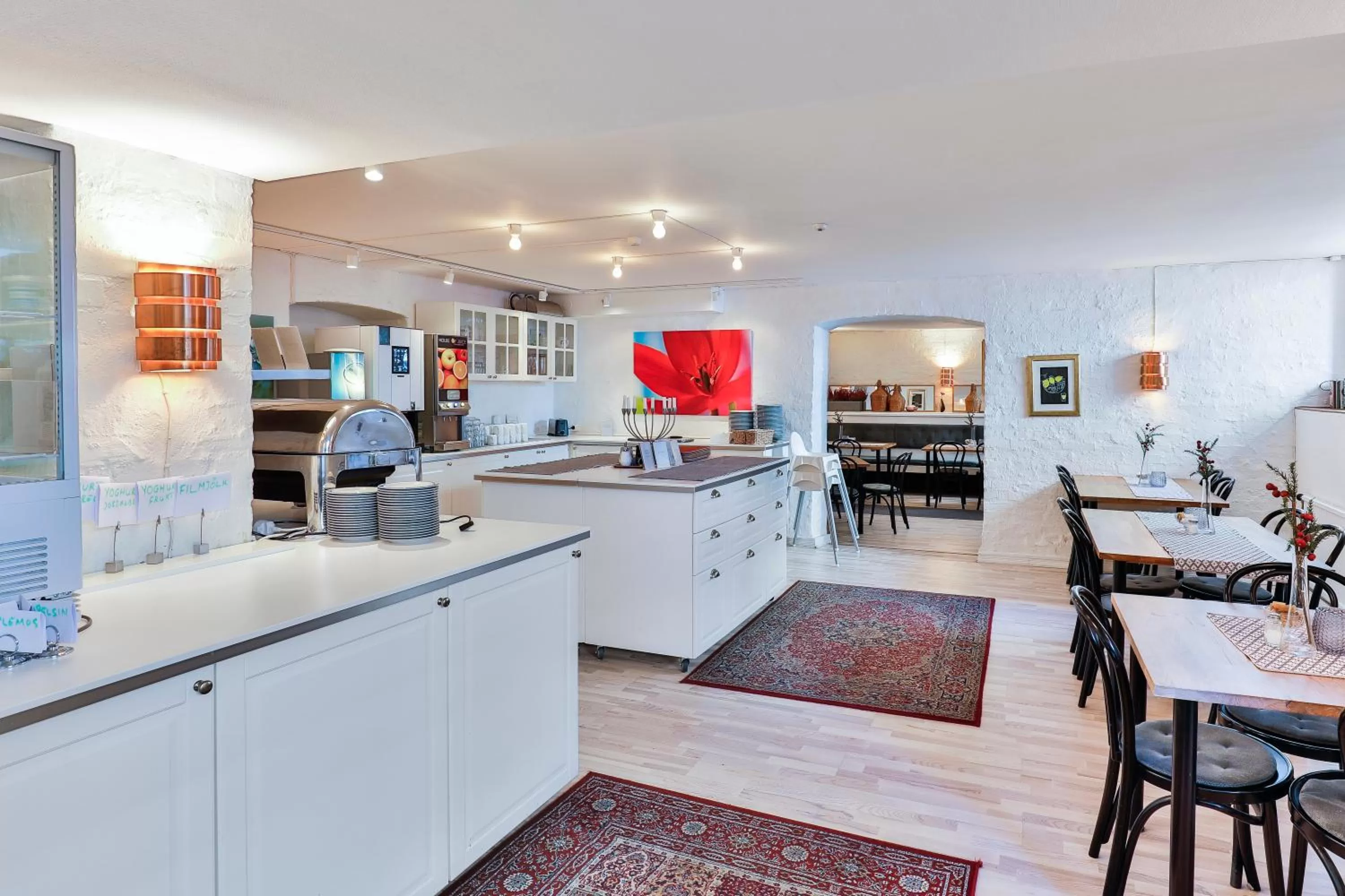 Continental breakfast in Hotel Poseidon