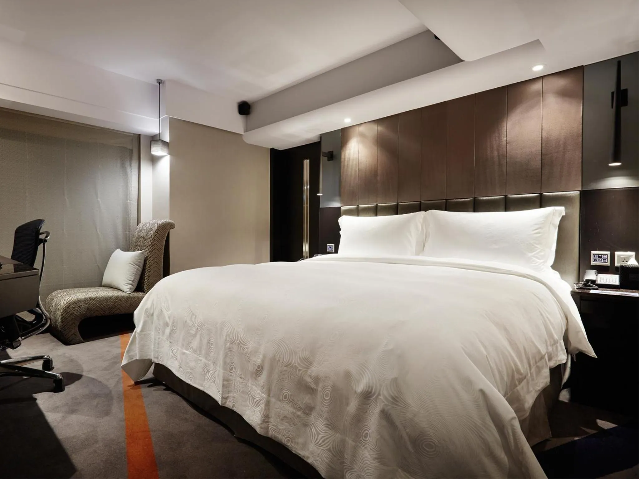 Bed in The Tango Hotel Taipei FuHsing