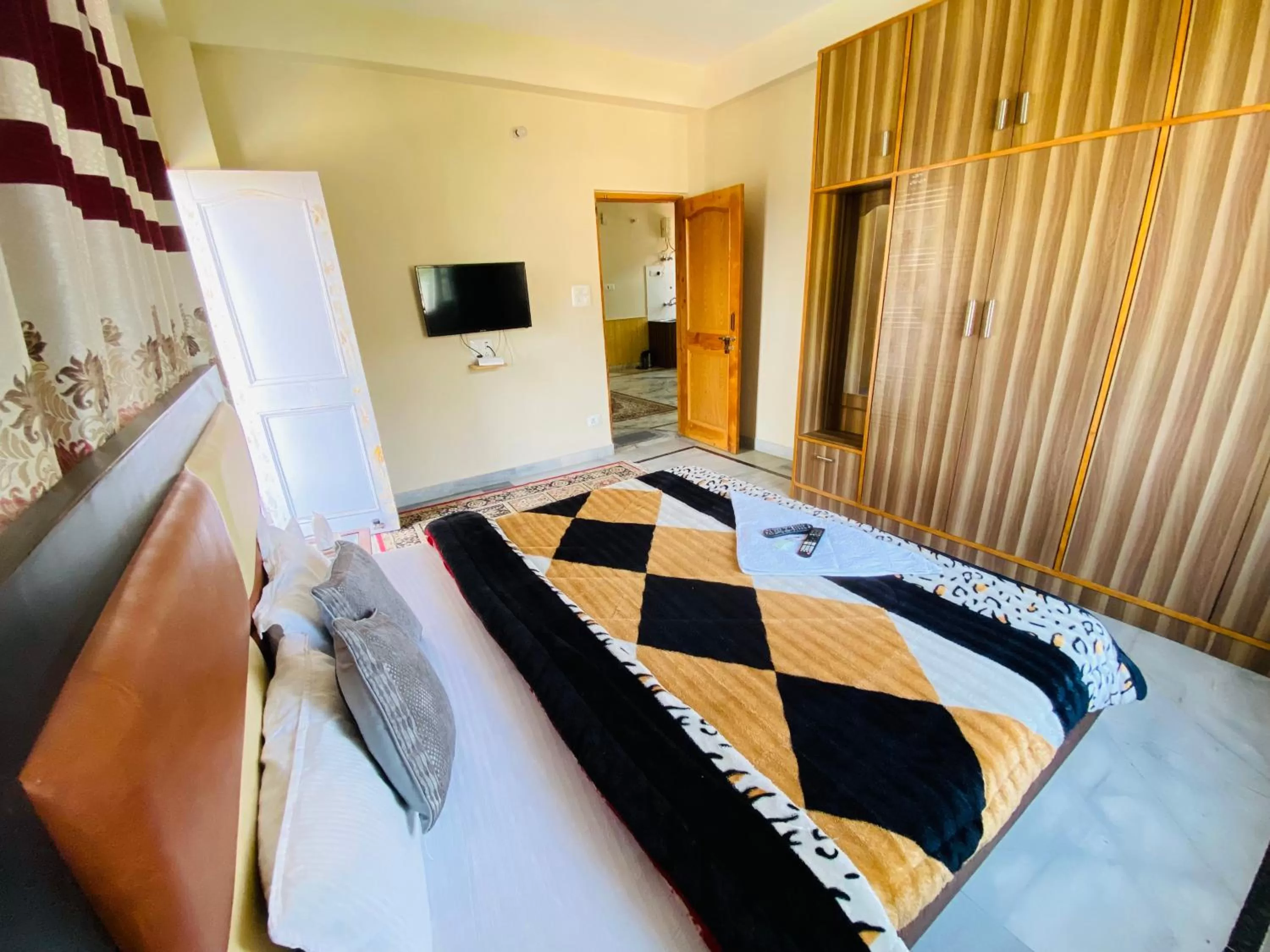 Bed in Sai Cottage Shimla