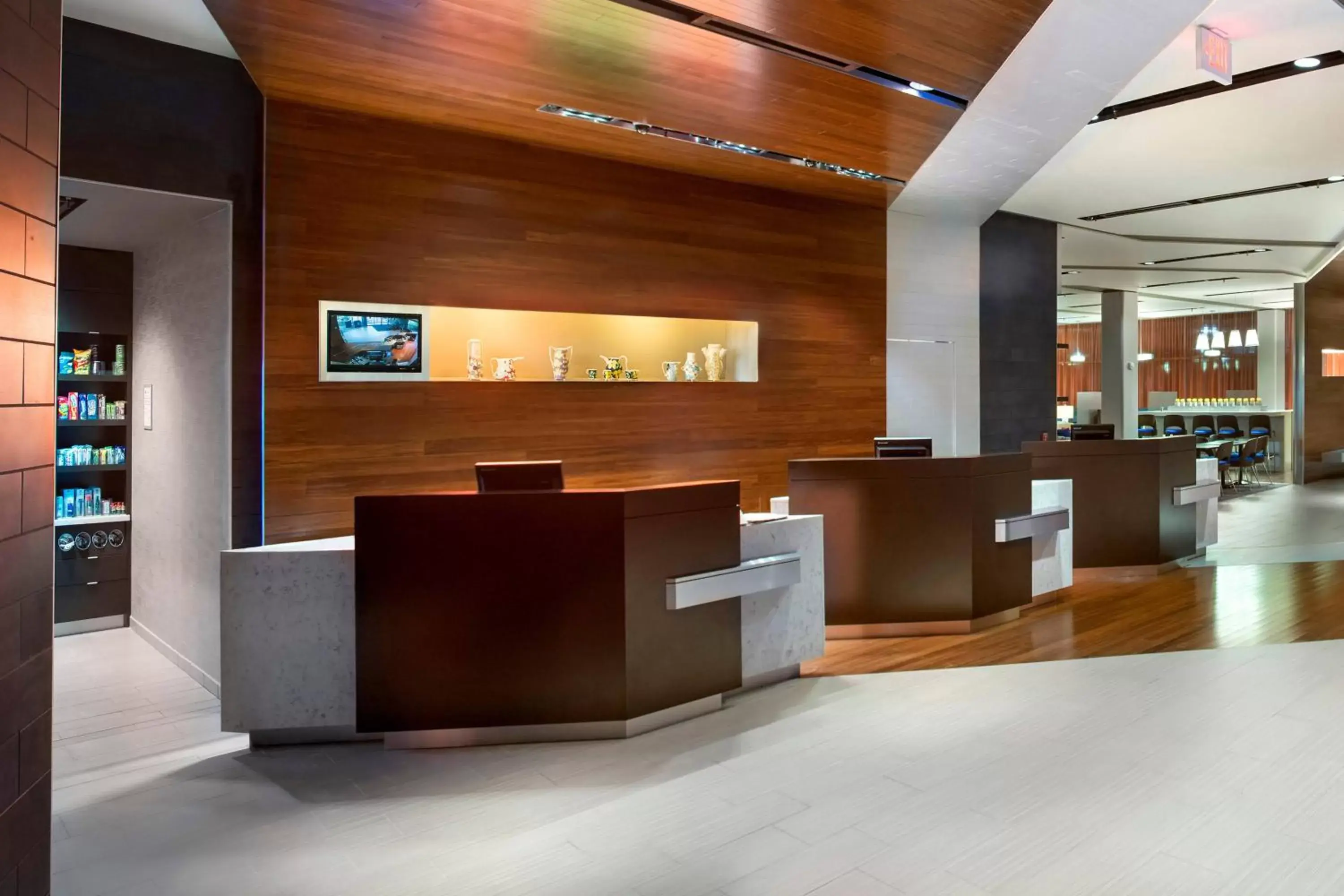 Lobby or reception, Lobby/Reception in Courtyard by Marriott Philadelphia South at The Navy Yard