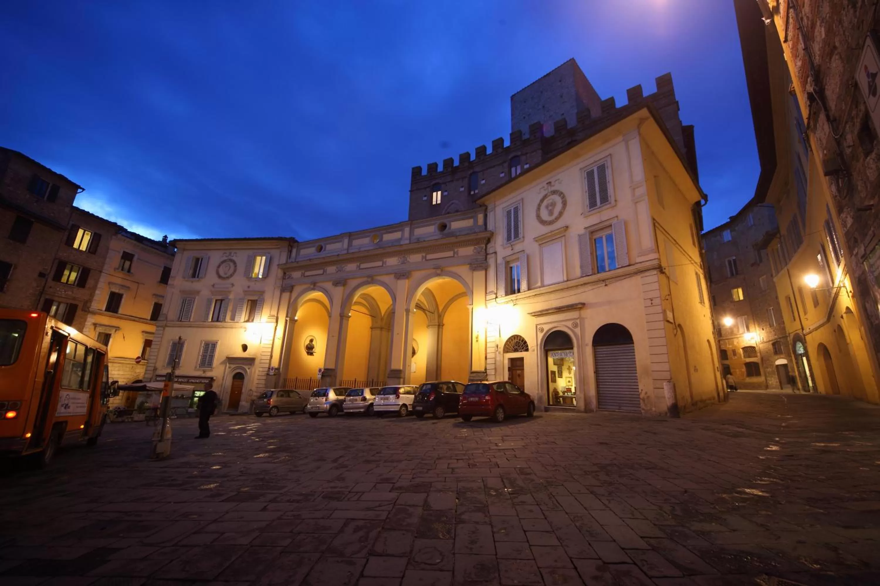City view in Hotel La Perla