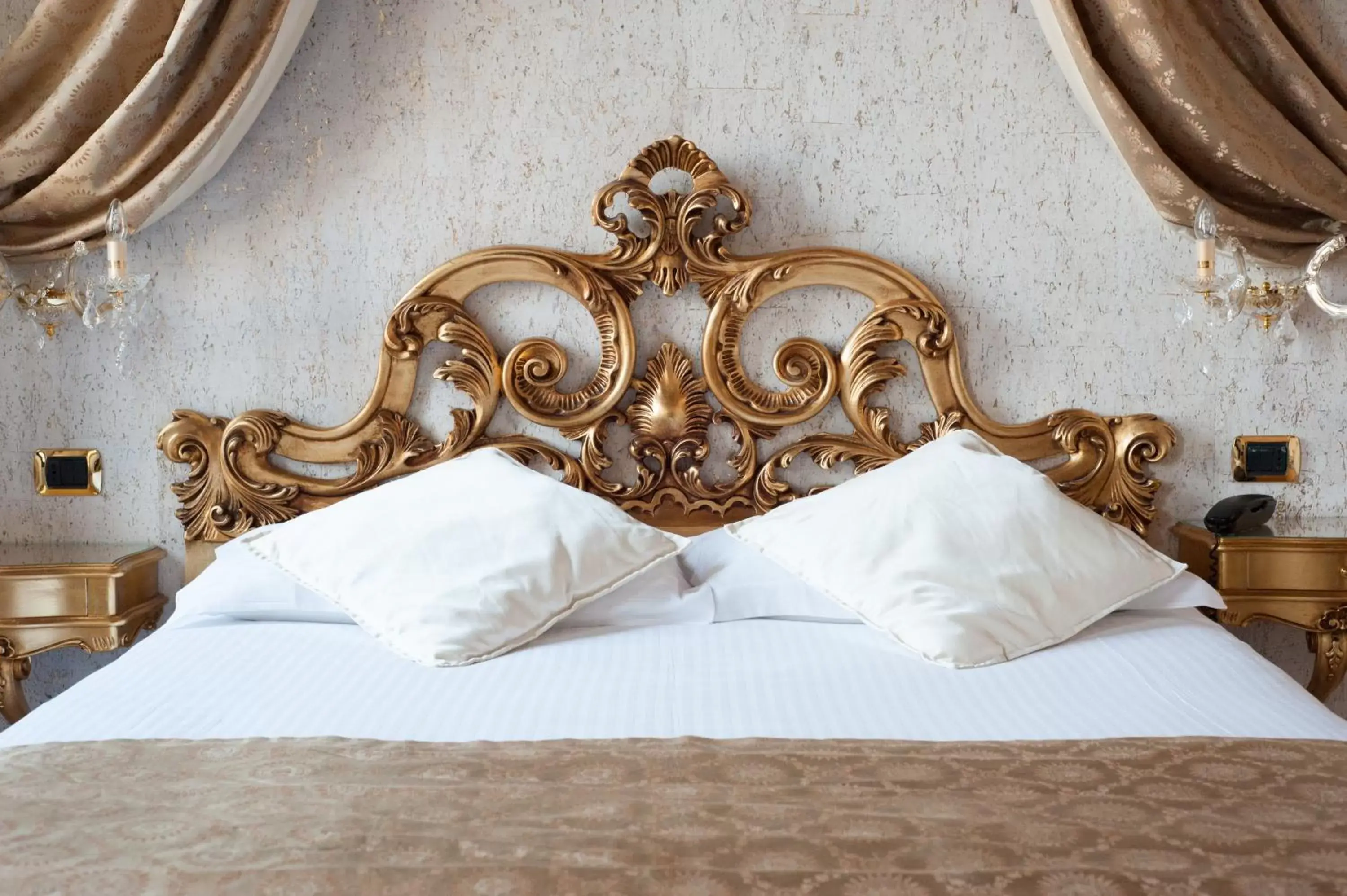 Bed in Villa Gasparini
