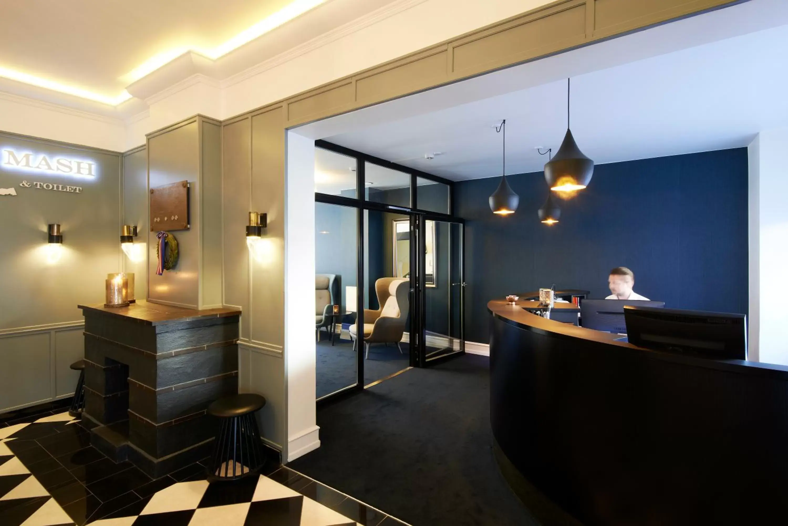 Lobby or reception, Lobby/Reception in Milling Hotel Ritz Aarhus City