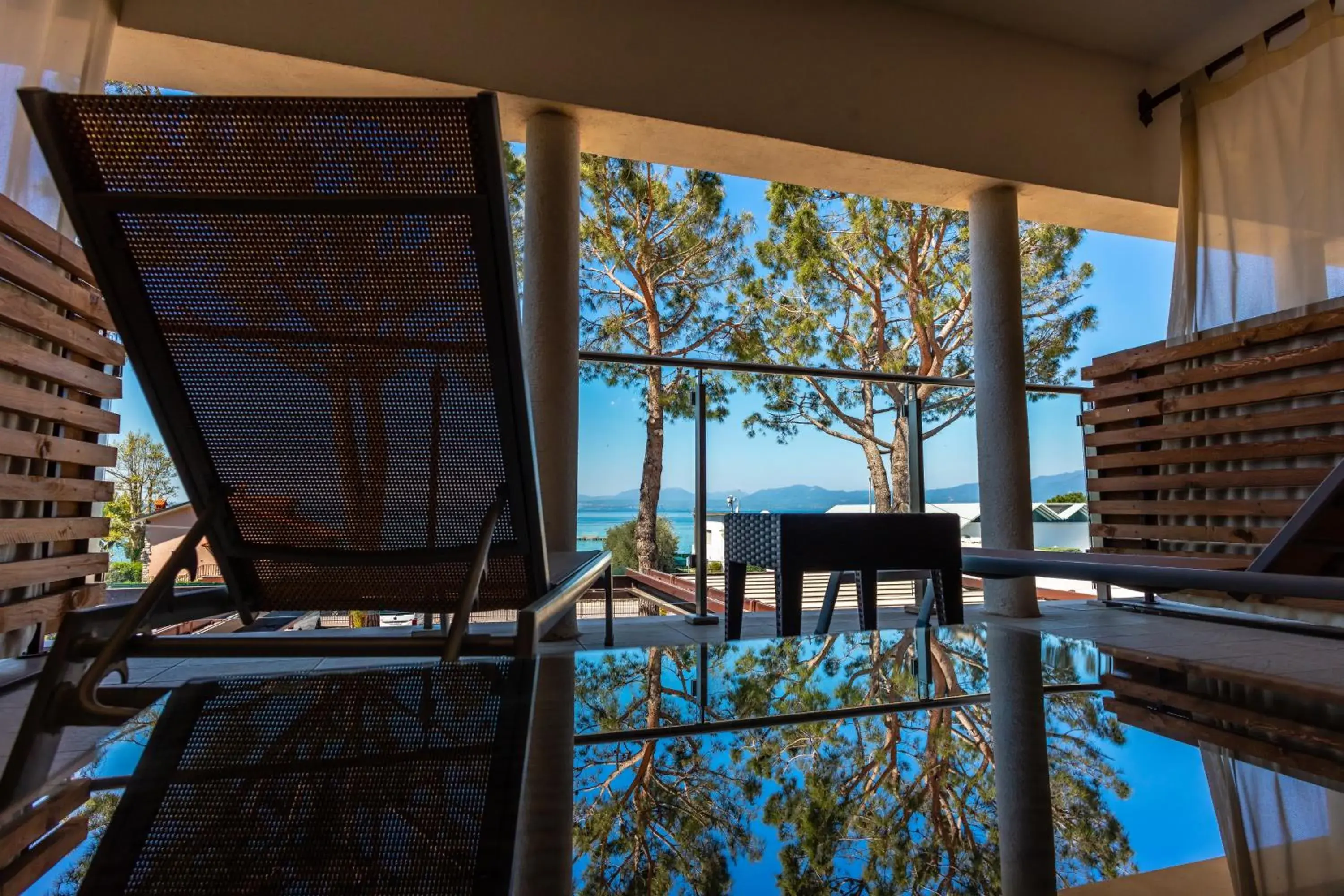 Balcony/Terrace in Hotel Maximilian