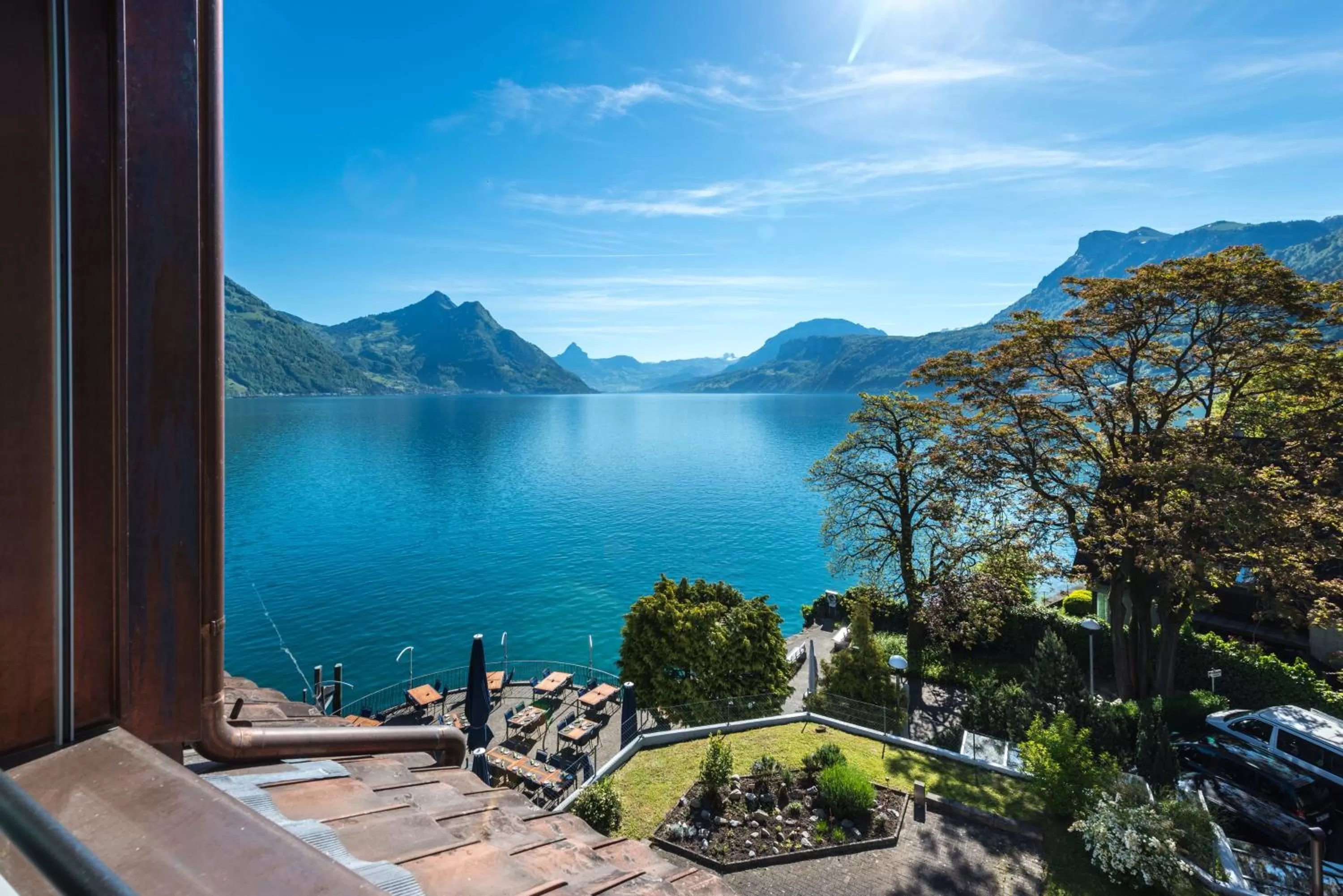 Bedroom in Hotel Nidwaldnerhof direkt am See
