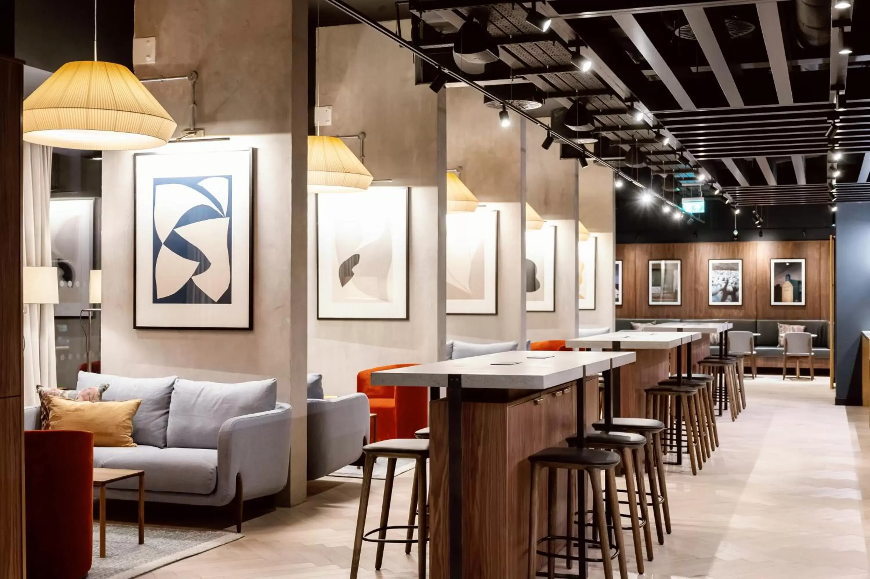 Dining area, Lounge/Bar in Wilde Aparthotels Manchester St. Peters Square