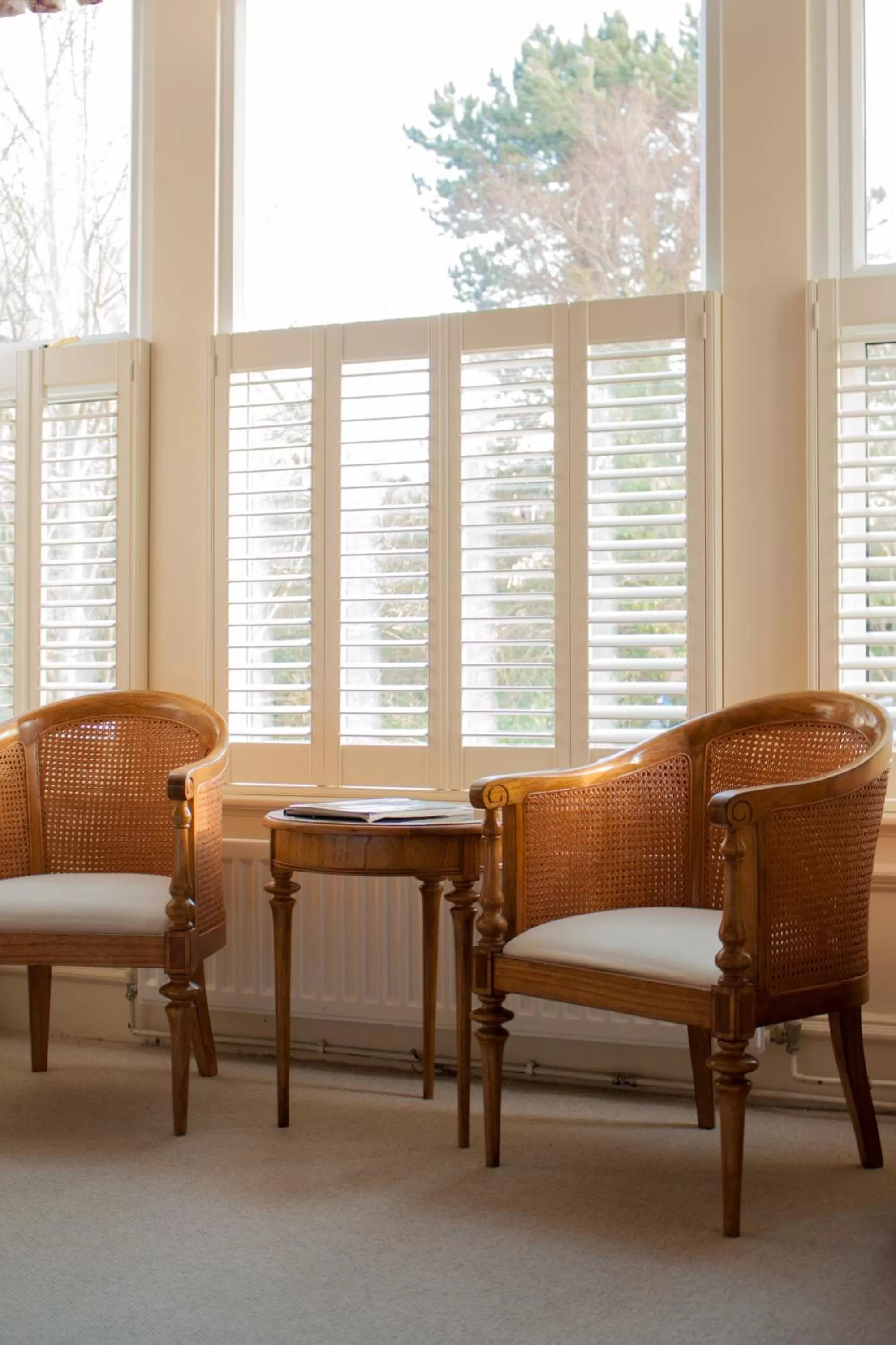 Seating area in Ascot House