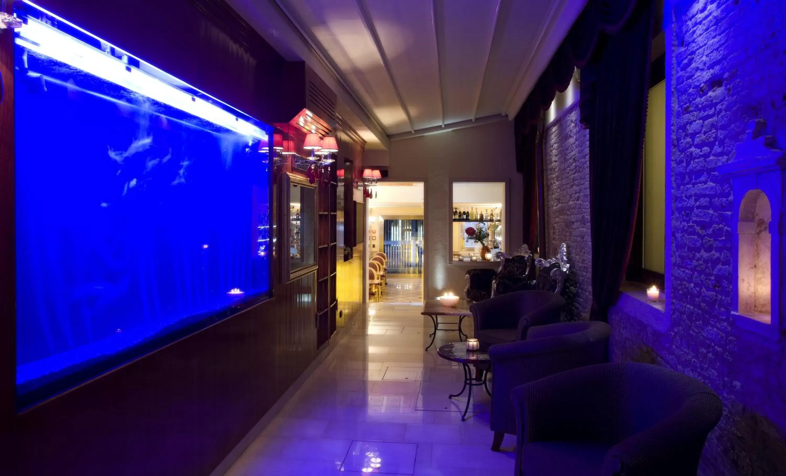 Lobby or reception in Hotel Alcyone