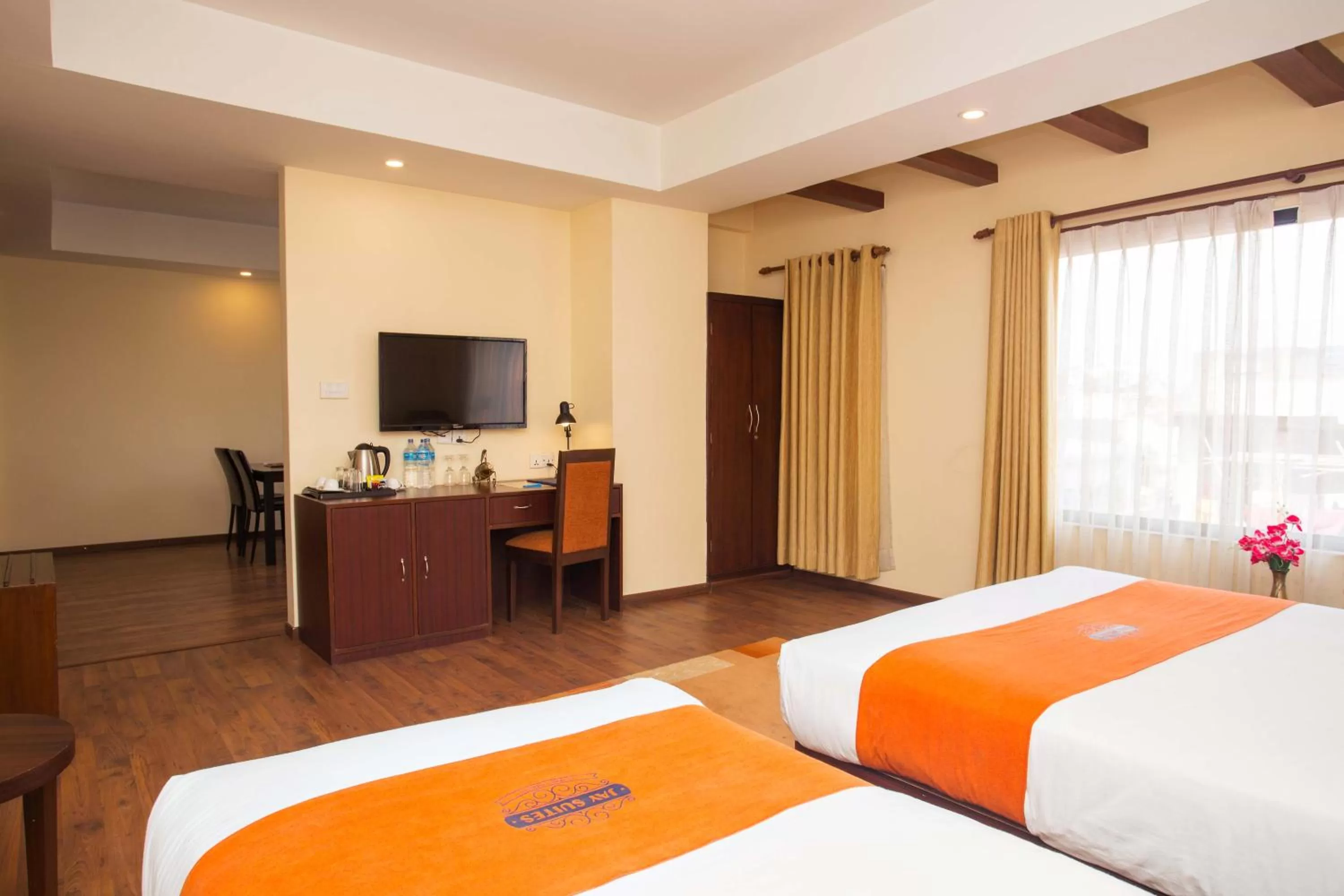 Photo of the whole room, Bed in Hotel Jay Suites