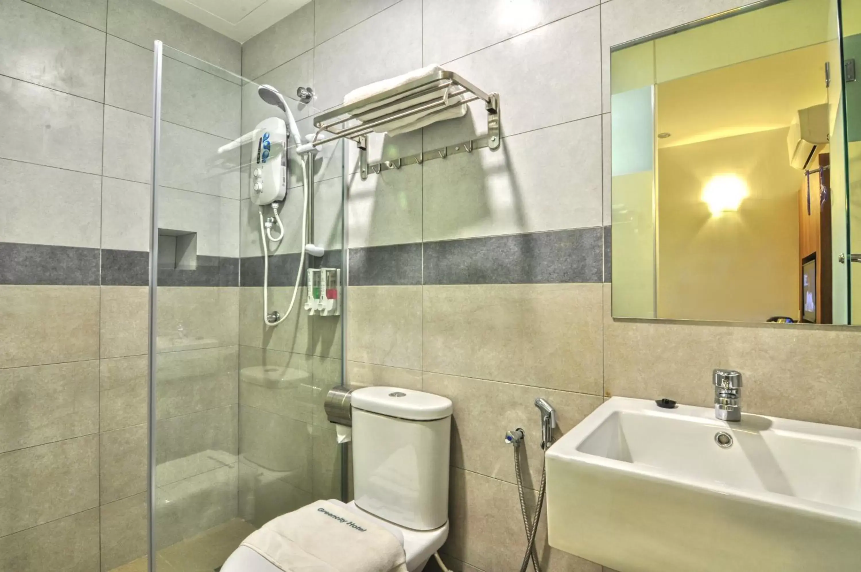 Bathroom in Greencity Hotel