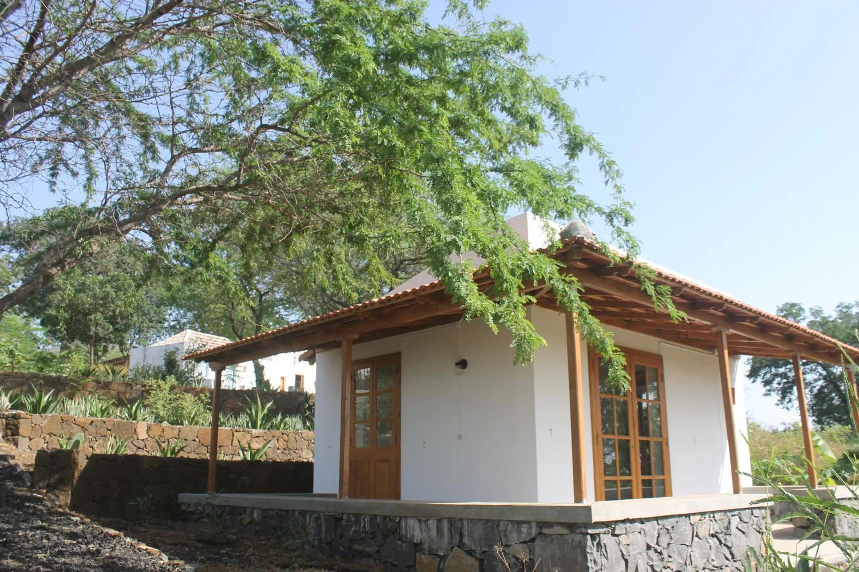 Garden in La Fora Ecolodge