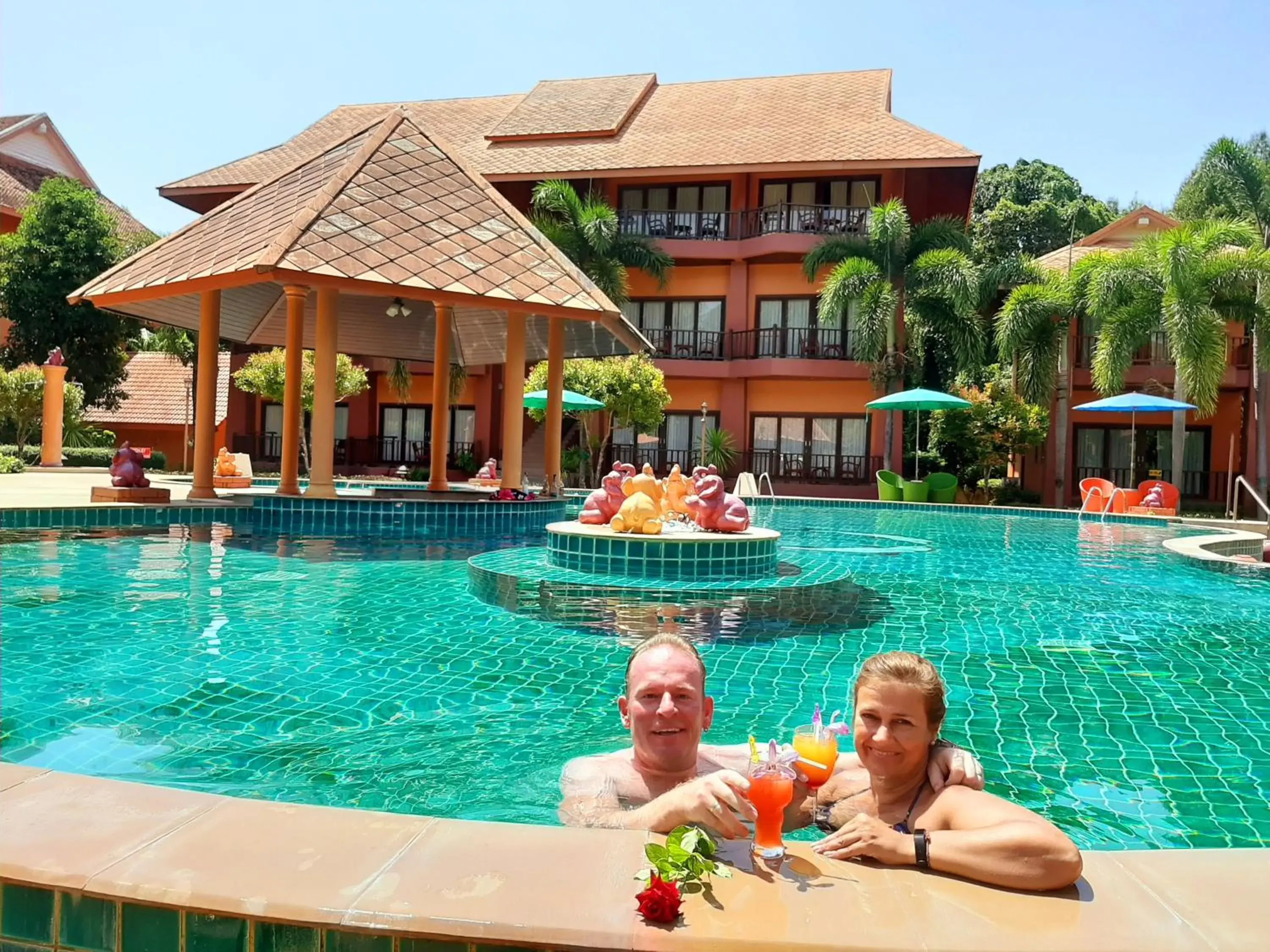 Food and drinks, Swimming Pool in Andamanee Boutique Resort Aonang Krabi - SHA Extra Plus