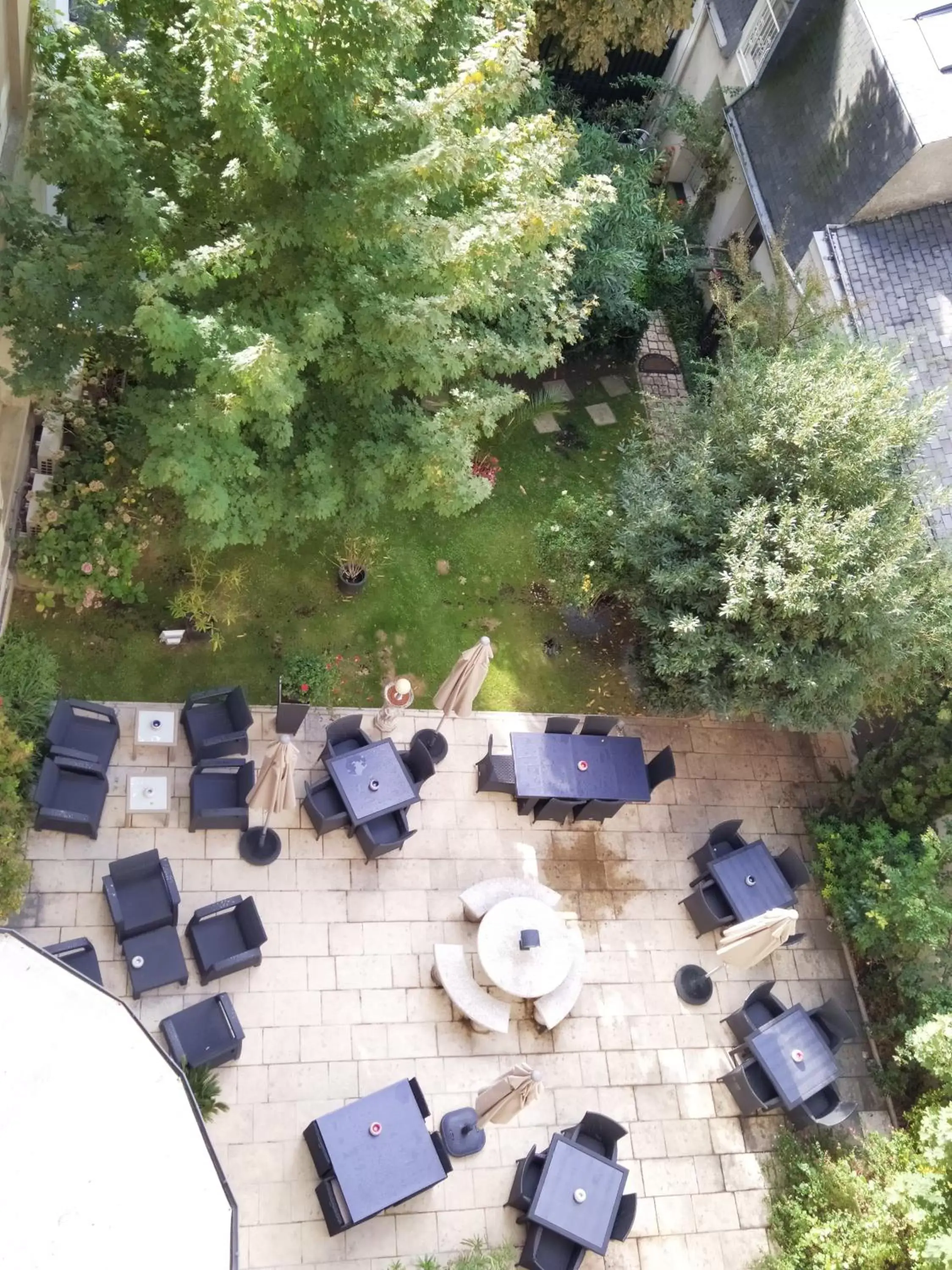 Garden view in Best Western Central Hotel Garden view in Best Western Central Hotel