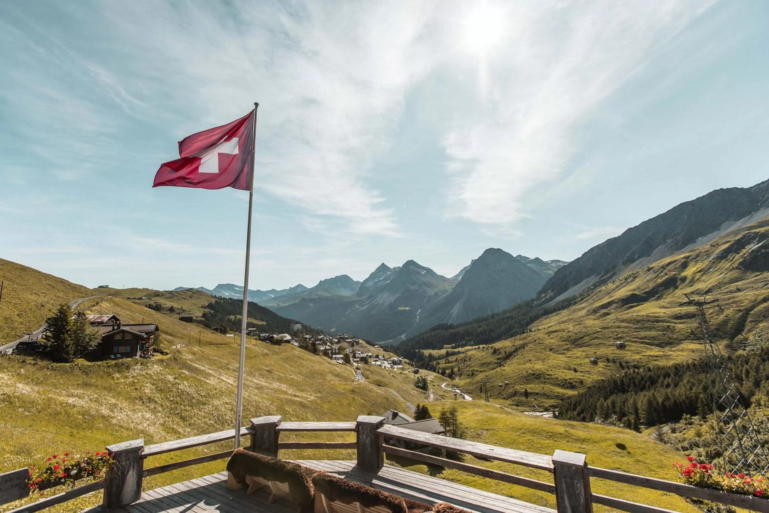 Natural landscape, Mountain View in Alpenblick Bergrestaurant & Hotel